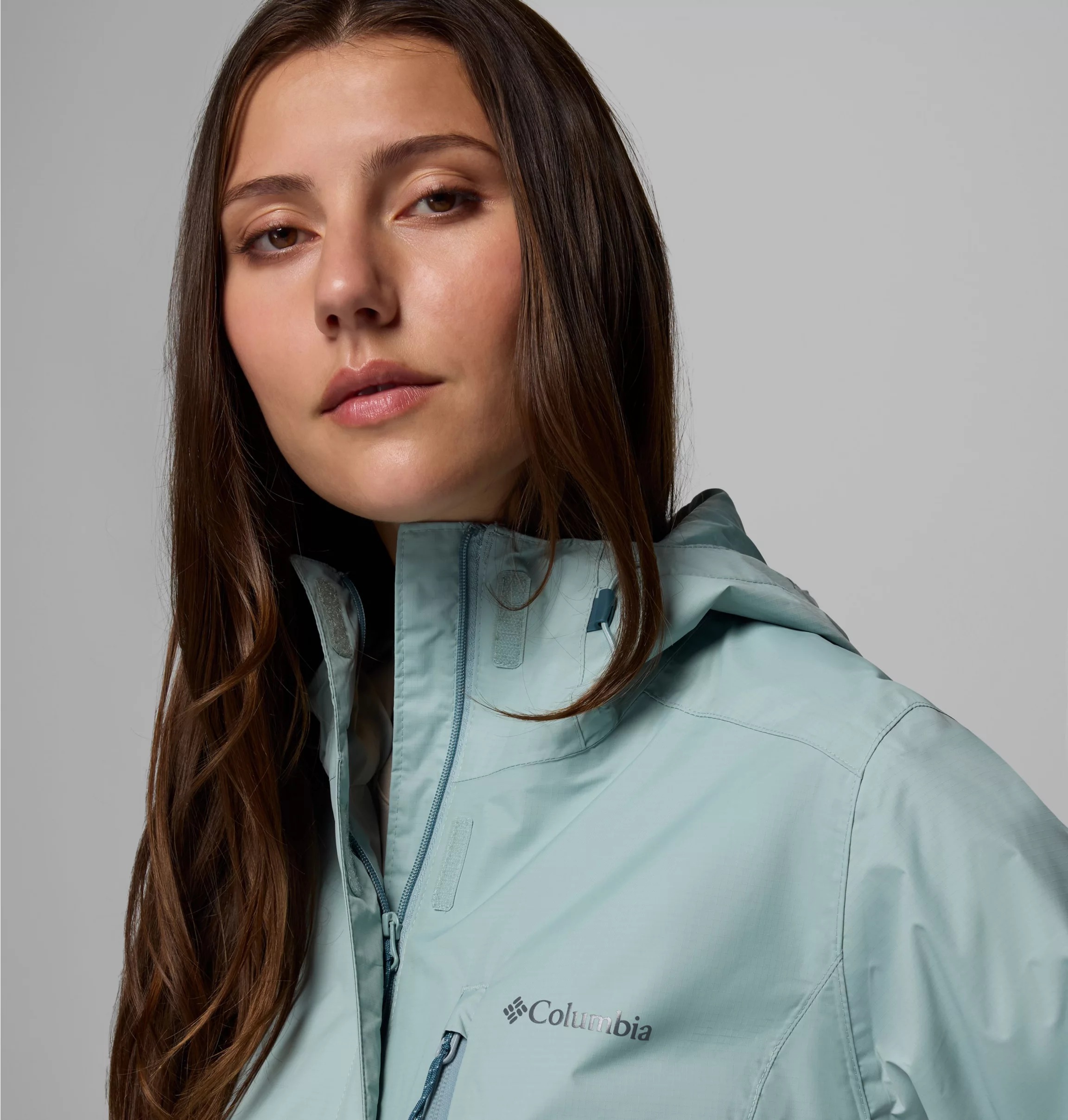 Columbia Regenjacke 1 Stk. tlg. mit Kapuze