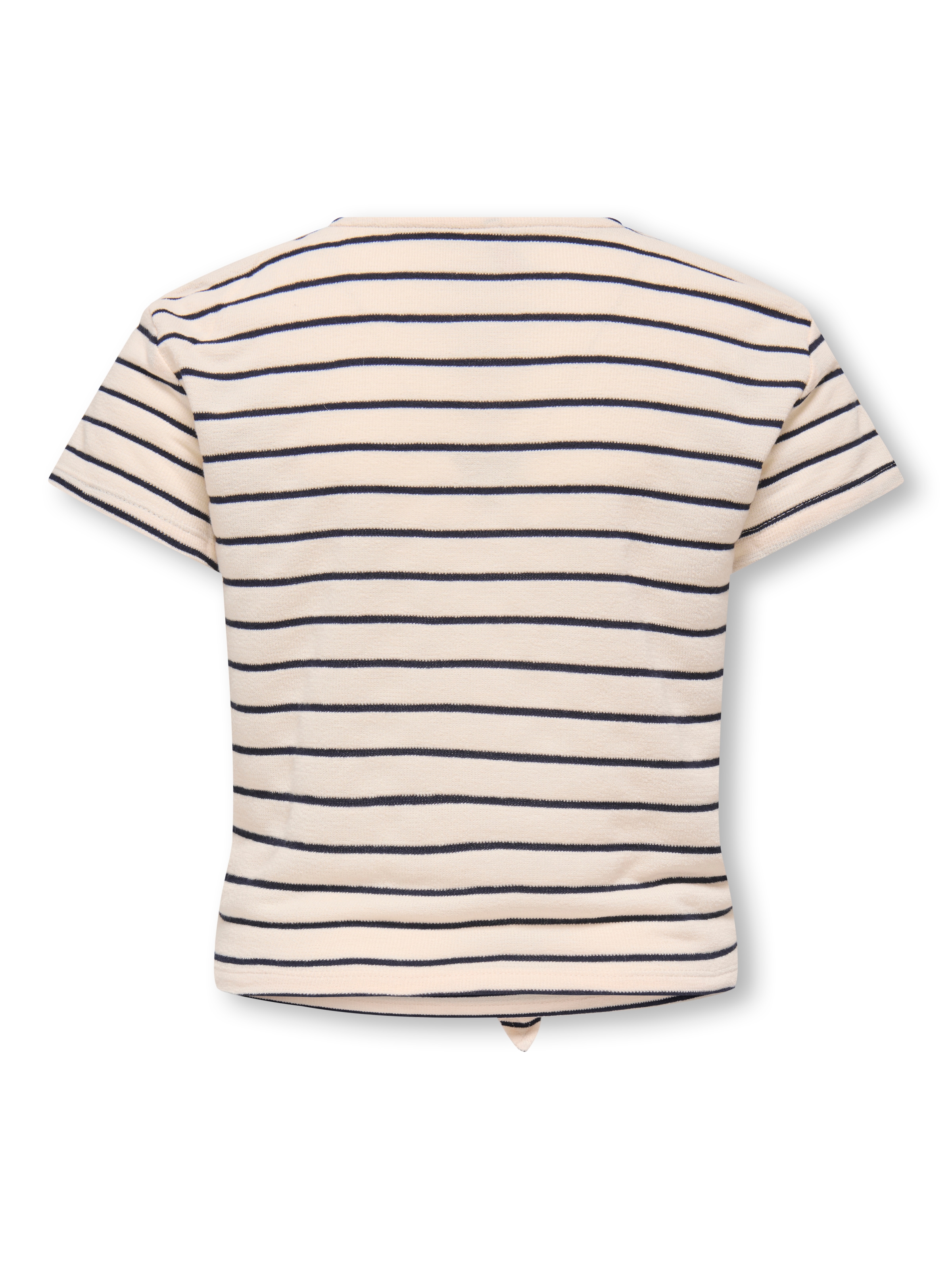 KIDS ONLY T-Shirt »KOGJANA SS STRIPED KNOT TOP JRS« mit coolem Knotendetail