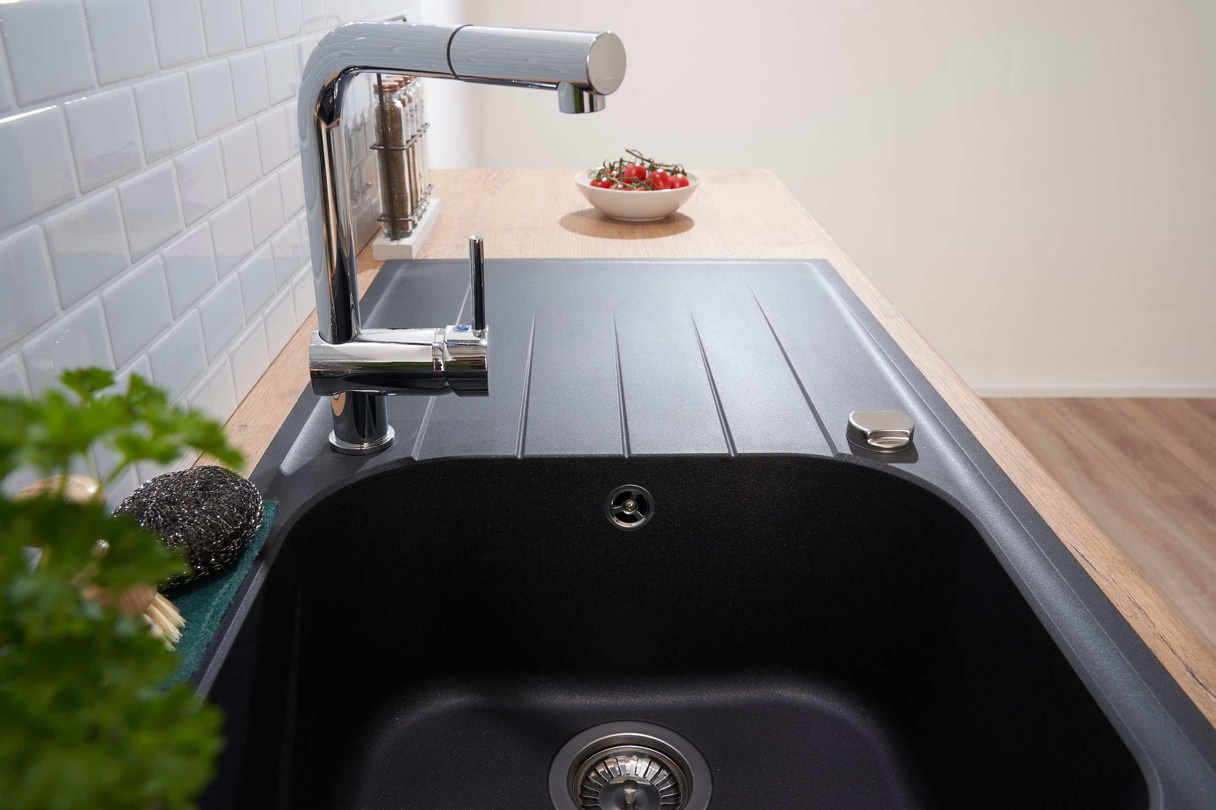 RESPEKTA Evier encastré »ORLANDO86X50B«