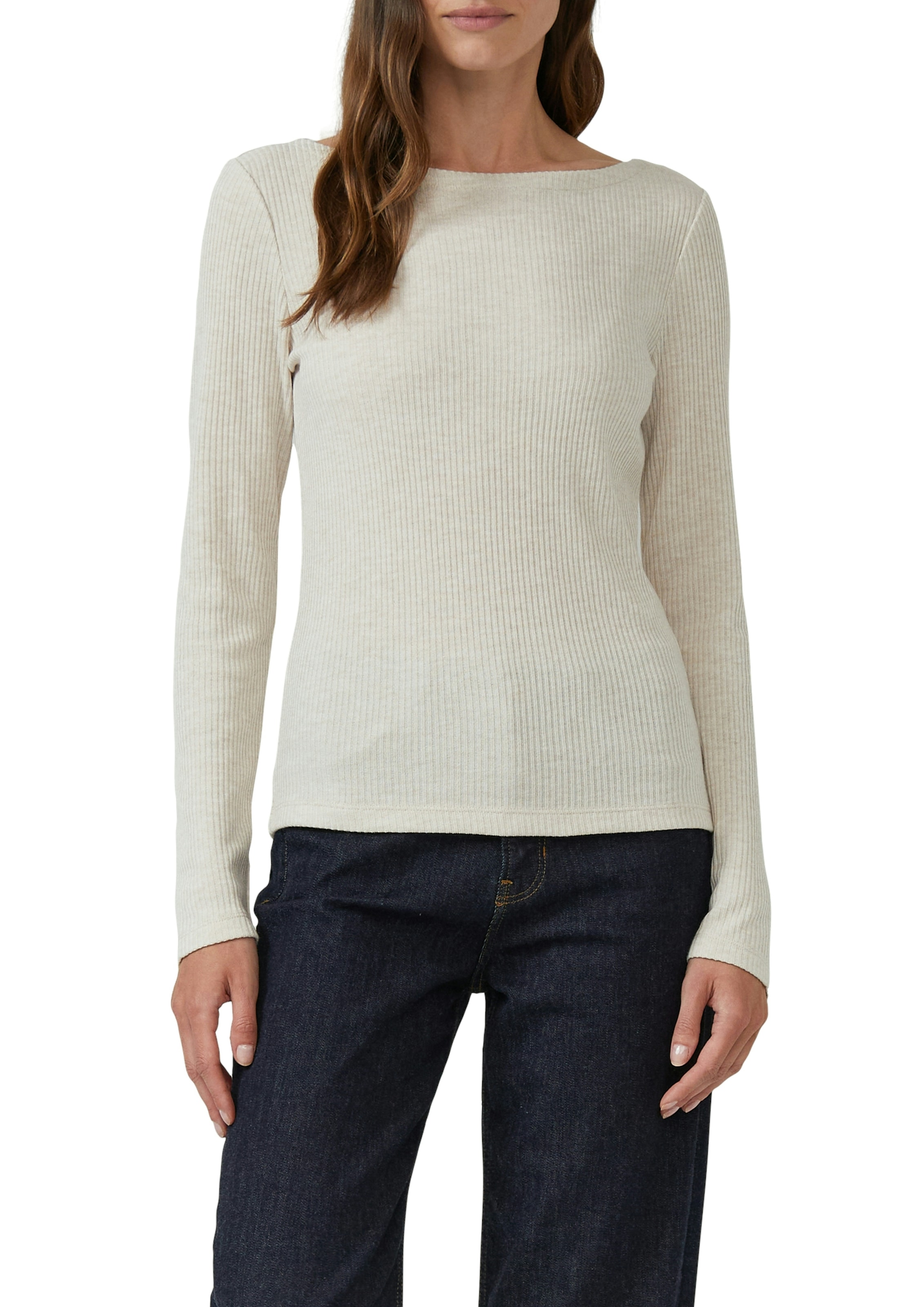 s.Oliver Langarmshirt mit U-Boot-Ausschnitt
