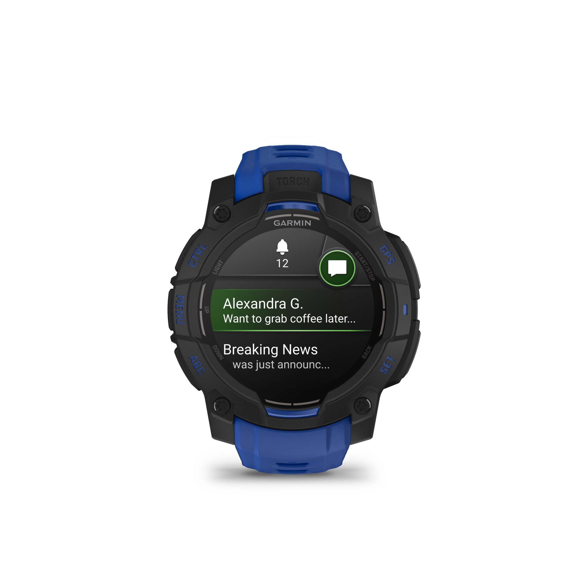 Garmin Smartwatch »Instinct 3 AMOLED 45mm« (3 cm / 1,2 ″)