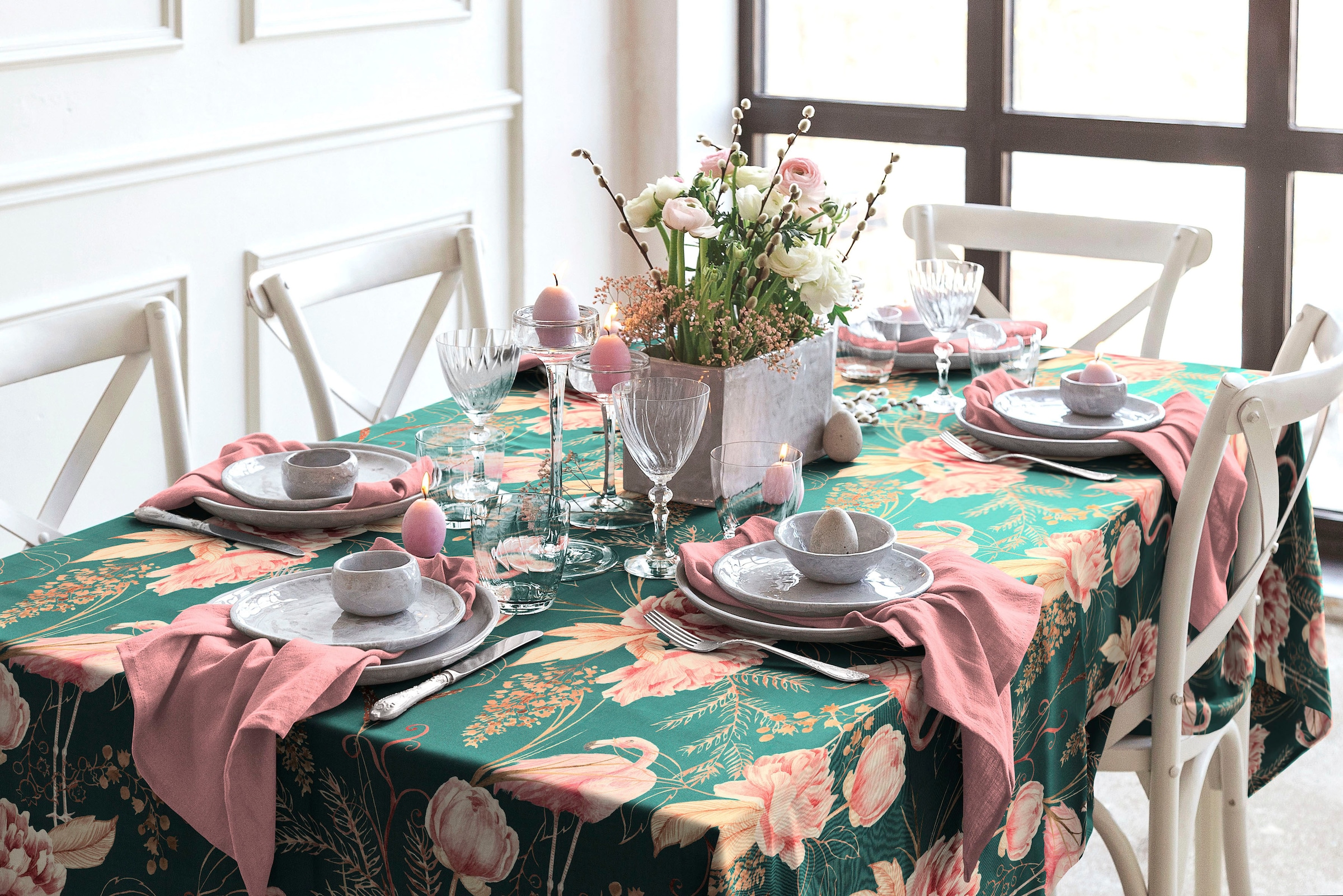 Adam Tischdecke »Eden« aus 100% Bio-Baumwolle