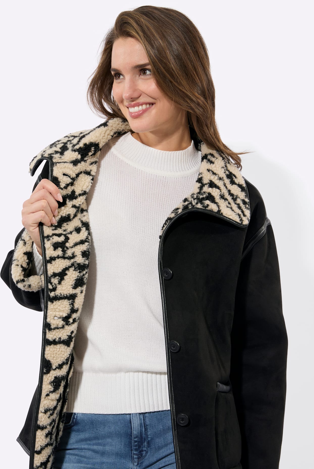 Inspirationen Veste d'hiver ohne Kapuze