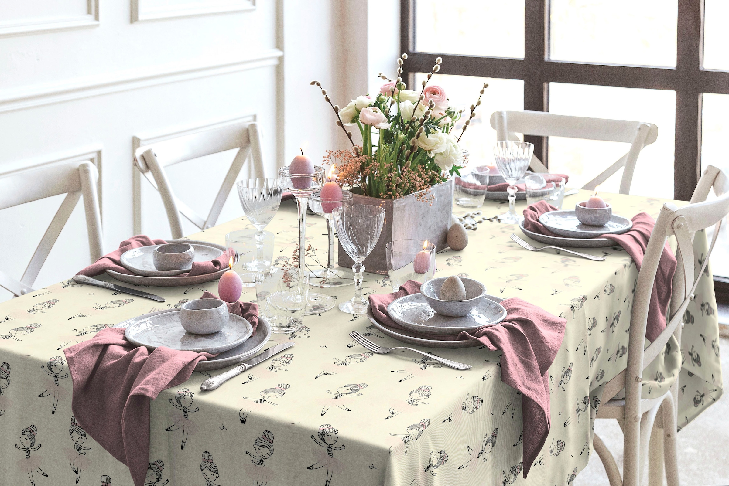 Adam Tischdecke »Ballerina« GOTS organic, für Kinder