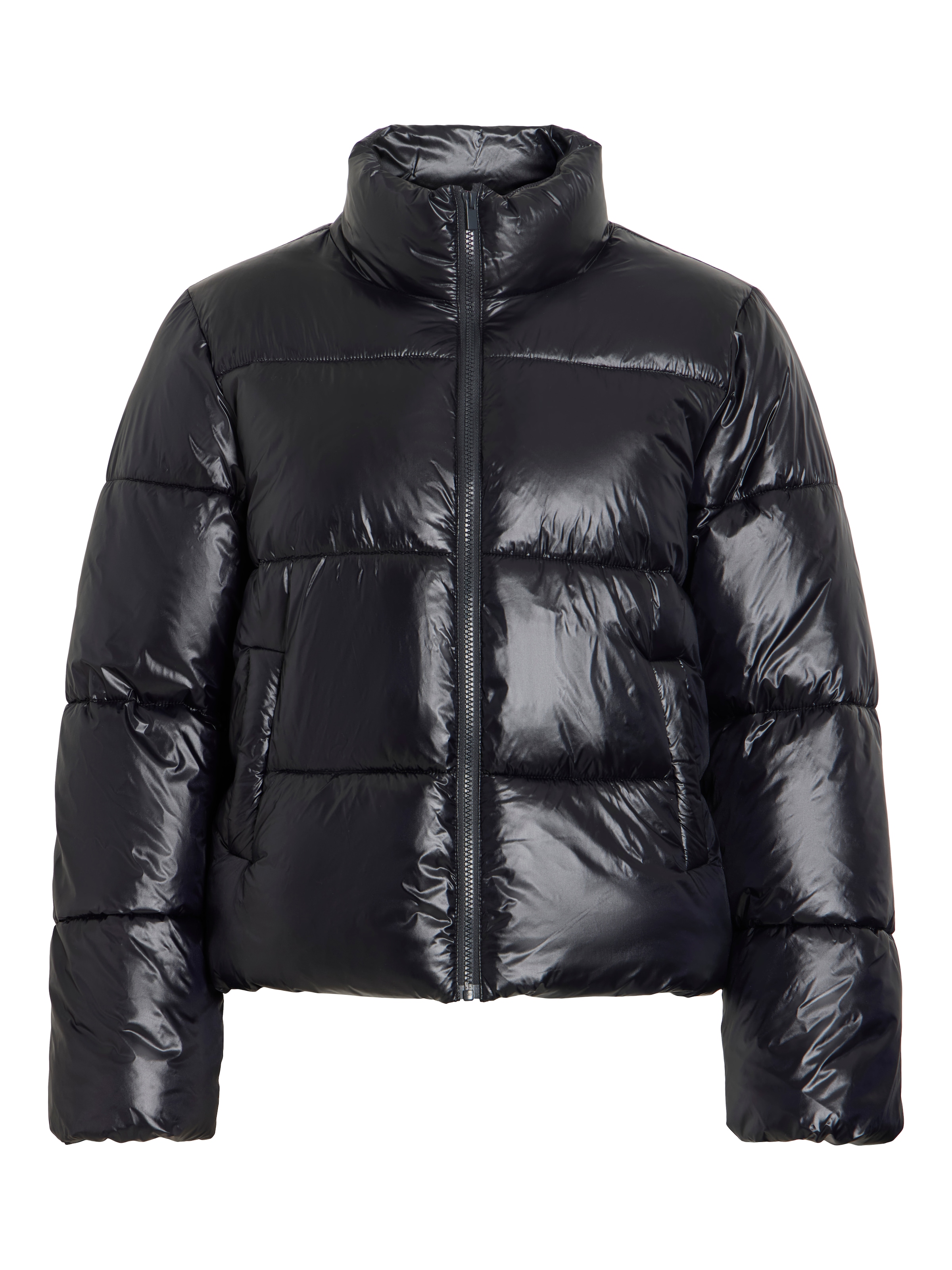 Vila Veste matelassée »VILYCHEE L/S SHORT PUFFER/TB« fibre synthétique, col montant élevé