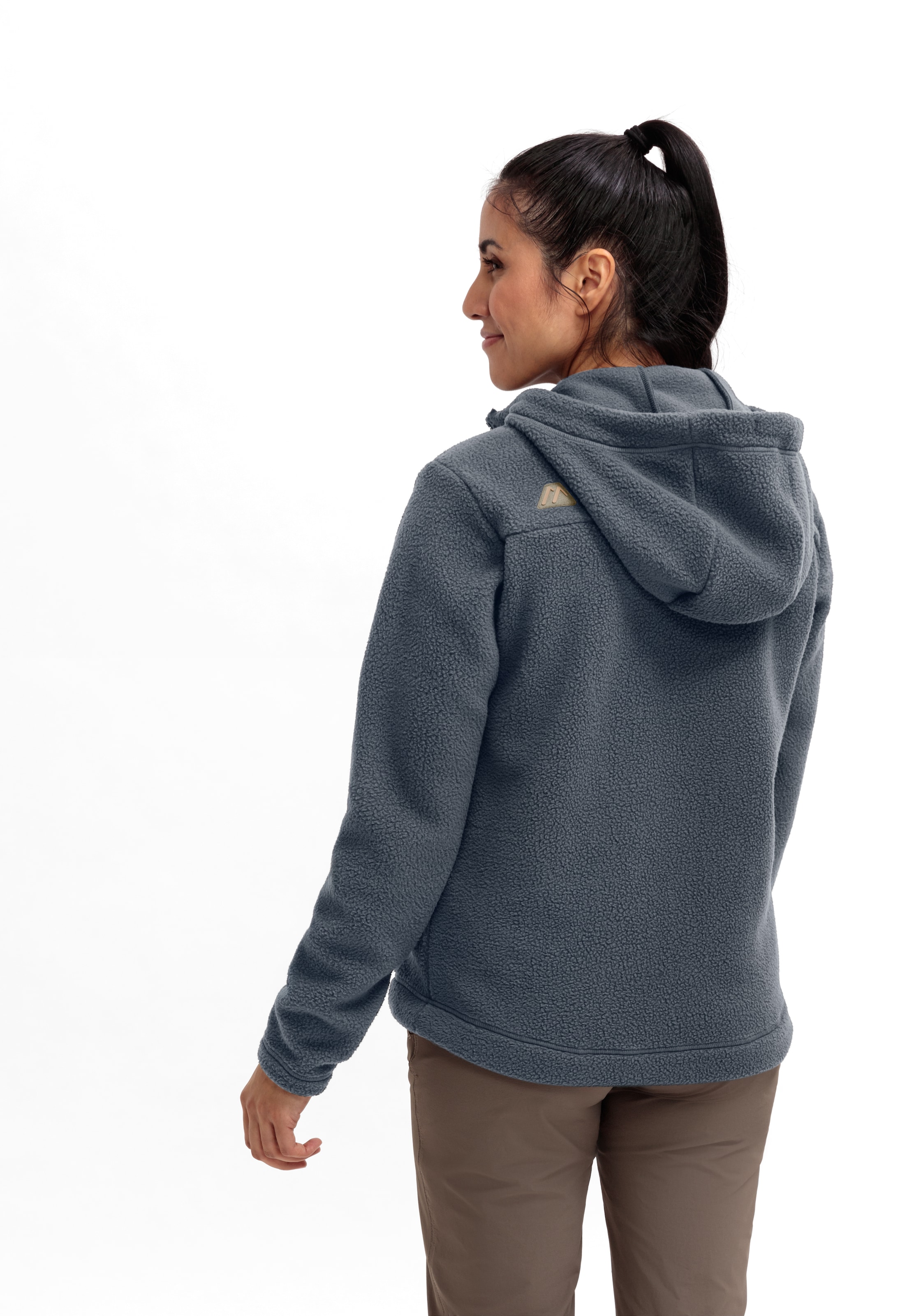 Maier Sports Veste polaire »Racka W« polaire femme, midlayer fonctionnel, fermeture éclair intégrale
