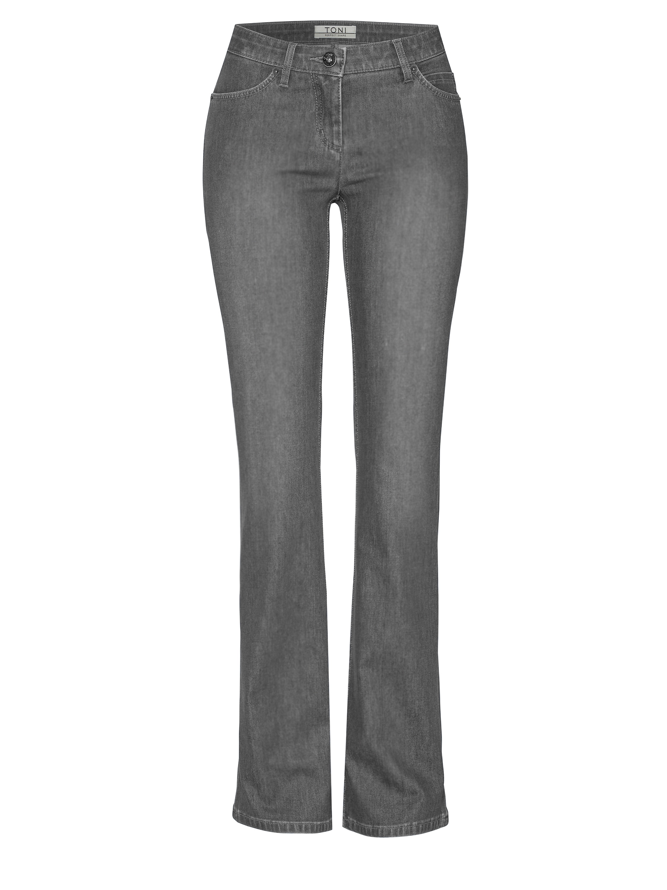 TONI Bootcut-Jeans »Jeans Perfect Shape Bootcut« Slim-Fit in elastischem Materialmix