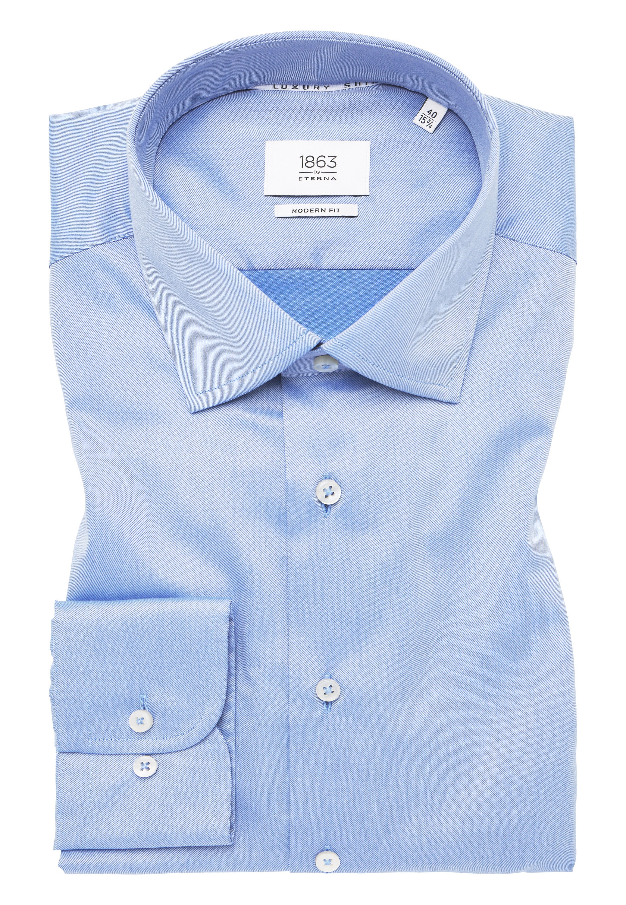 Eterna Langarmhemd »MODERN FIT« NON IRON (bügelfrei)