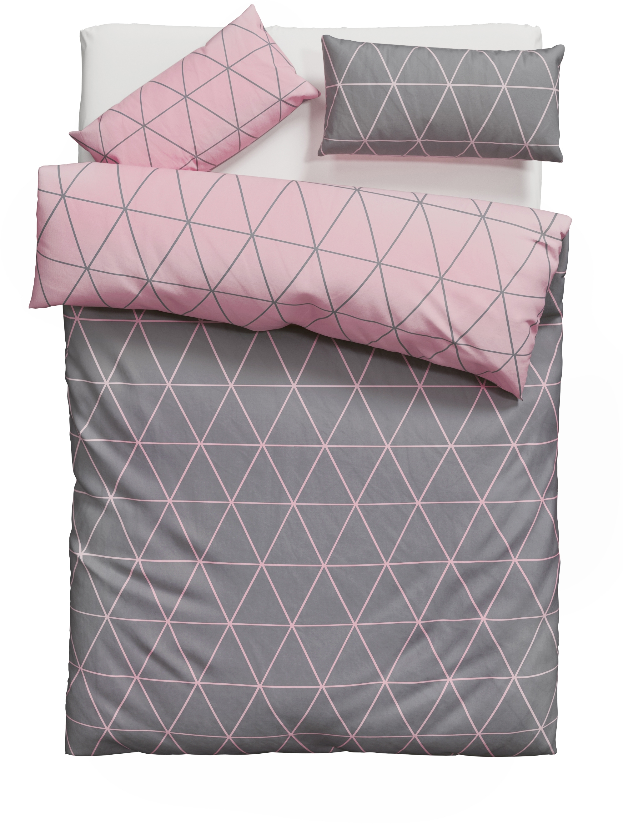 GOODproduct Linge de lit »Balsby« 2 in Gr. 135x200 oder 155x220 cm, 100% Baumwolle