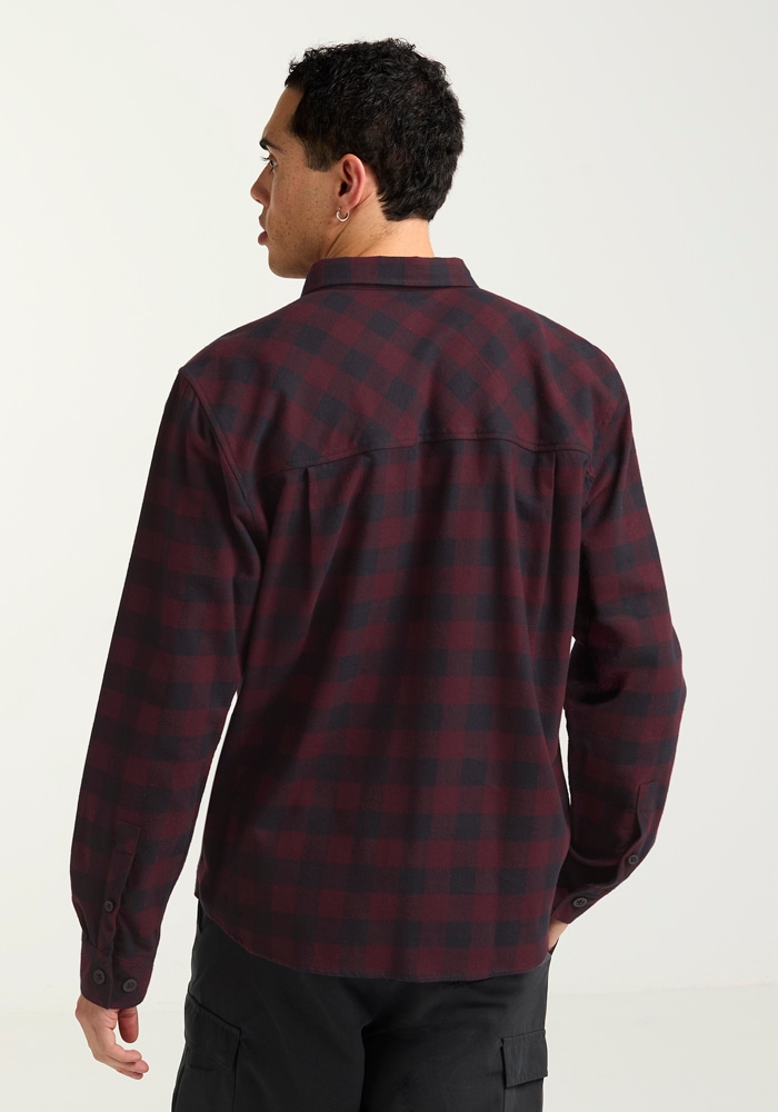 Jack Wolfskin Flanellhemd »LITE FLANNEL SHIRT M« Flanellhemd, weich, atmungsaktiv