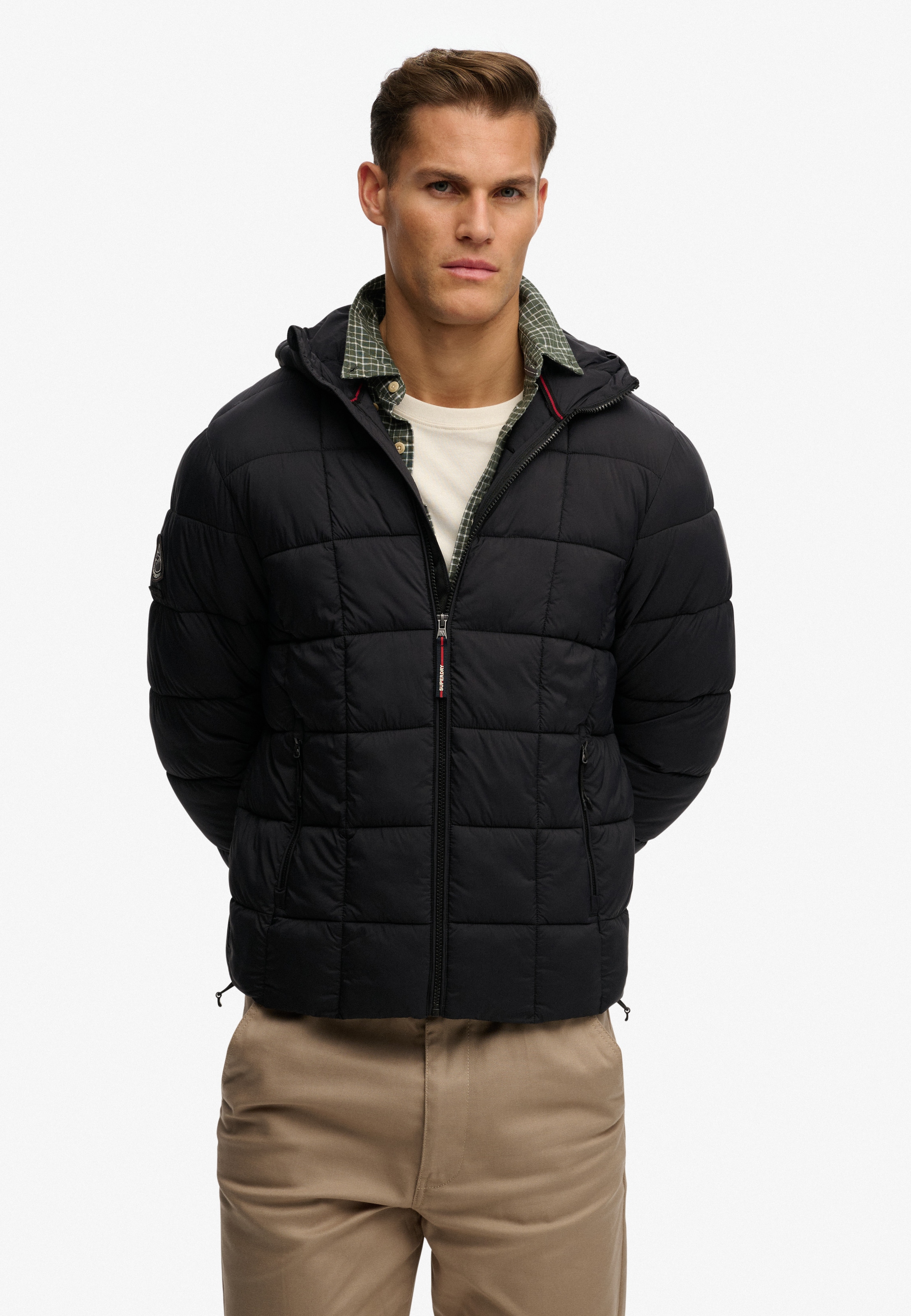 Superdry Veste matelassée »HOOD BOX QUILT FUJI LITE JKT«