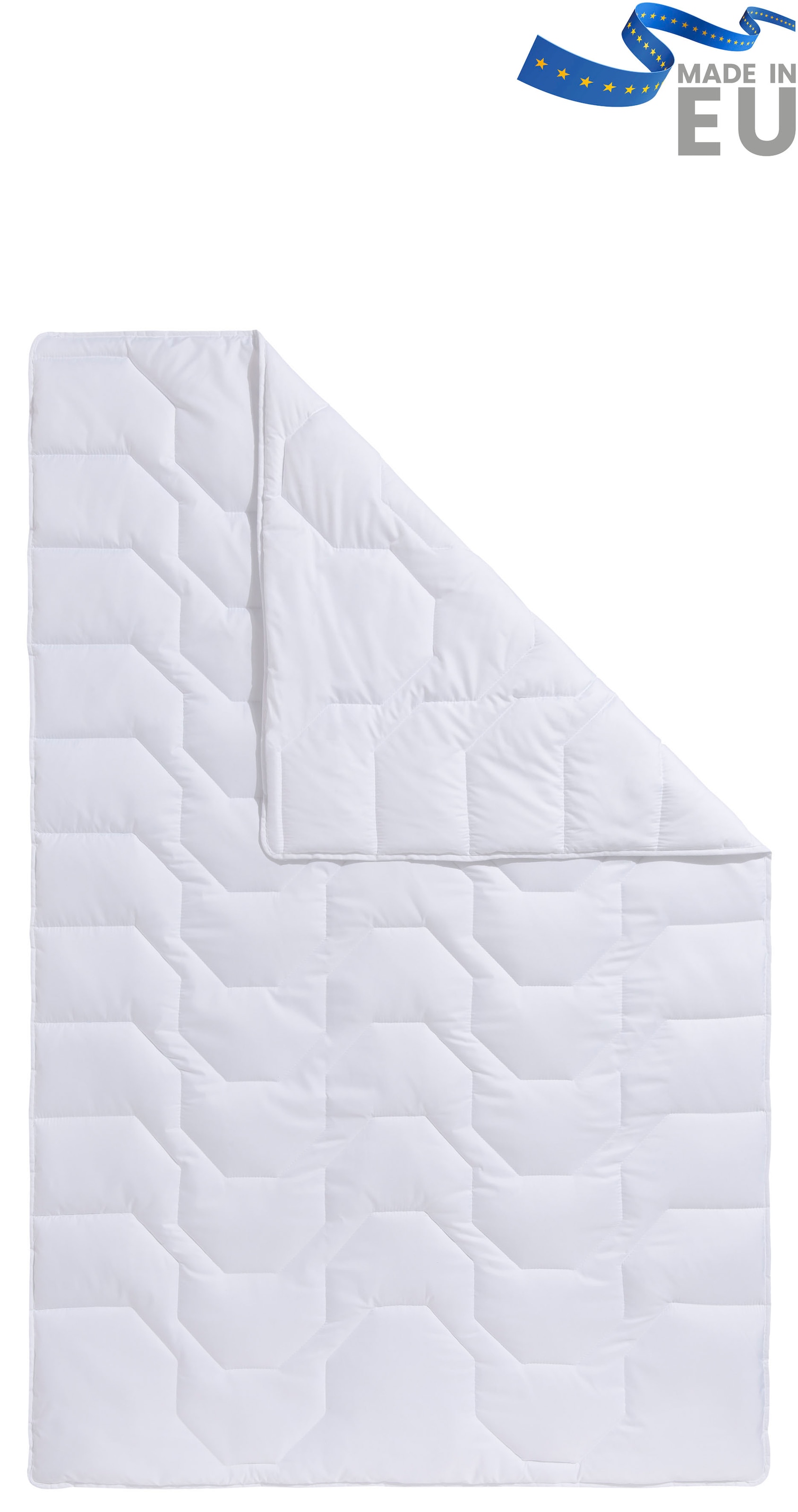 my home Microfaserbettdecke »Corella, Bettdecke 135x200 cm, mit Gratis-Kissen dazu: 40x80 cm« leicht Füllung 100% Polyester 2 Stk. tlg. Bettdecken, Sommer, Winter, 4 Jahreszeiten, Decke mit Gratiskissen