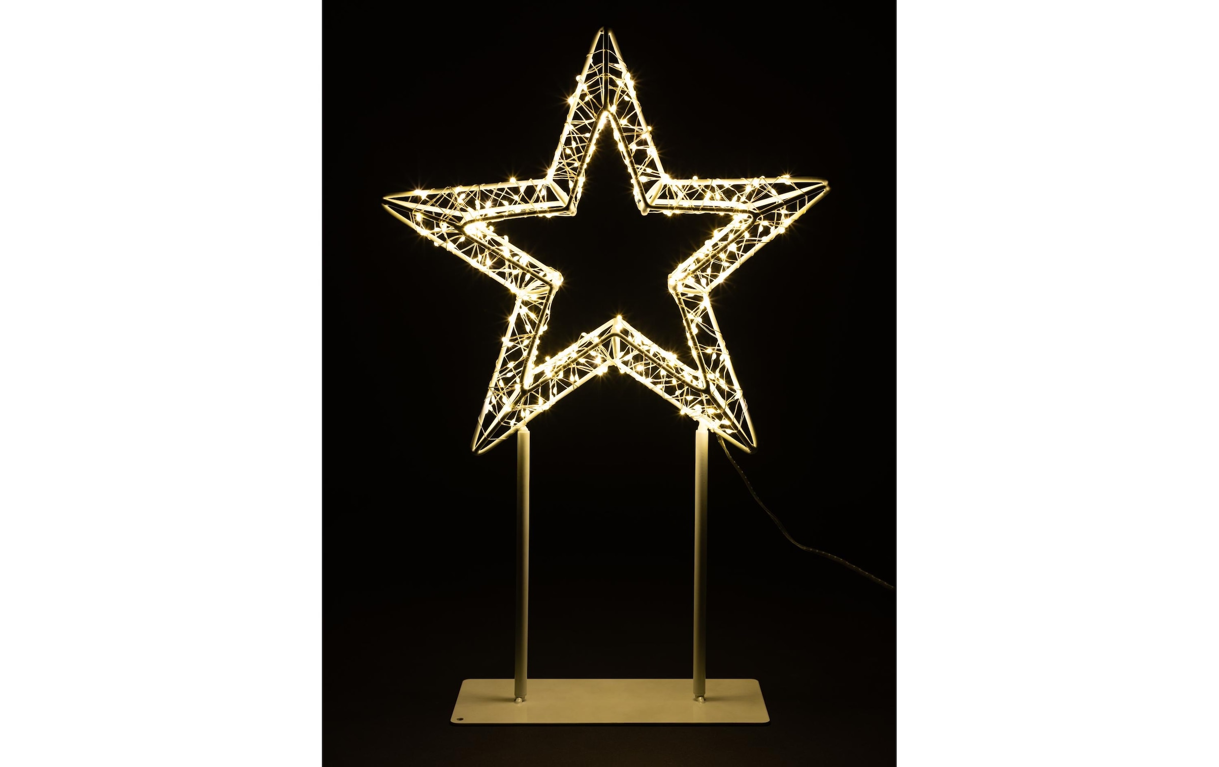 Cocon LED Stern »COCON 3D, Metall« 1 Stk. Warmweiss