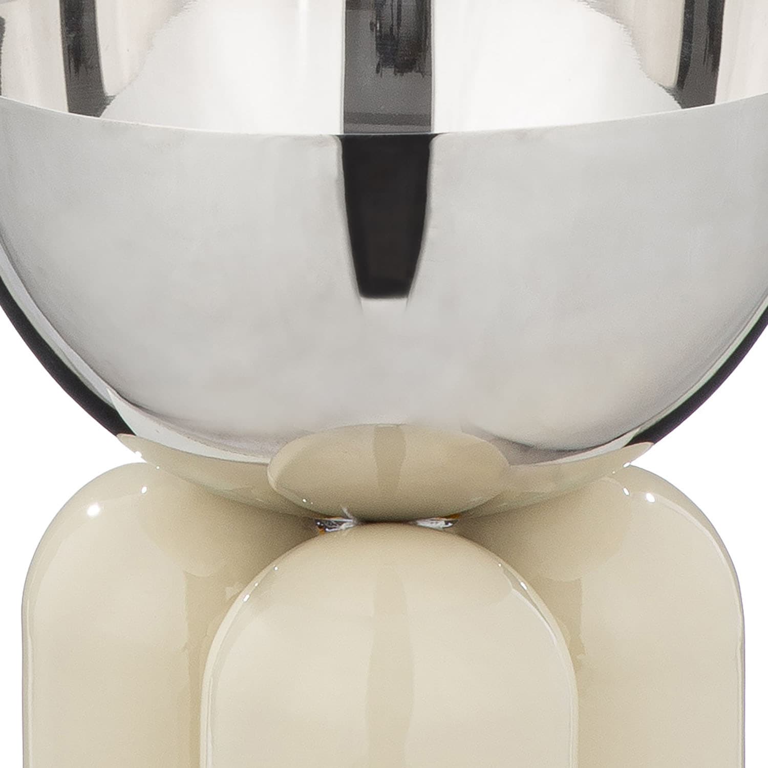 GILDE Bol »Deko-Schale Lille creme« 1 aus fer