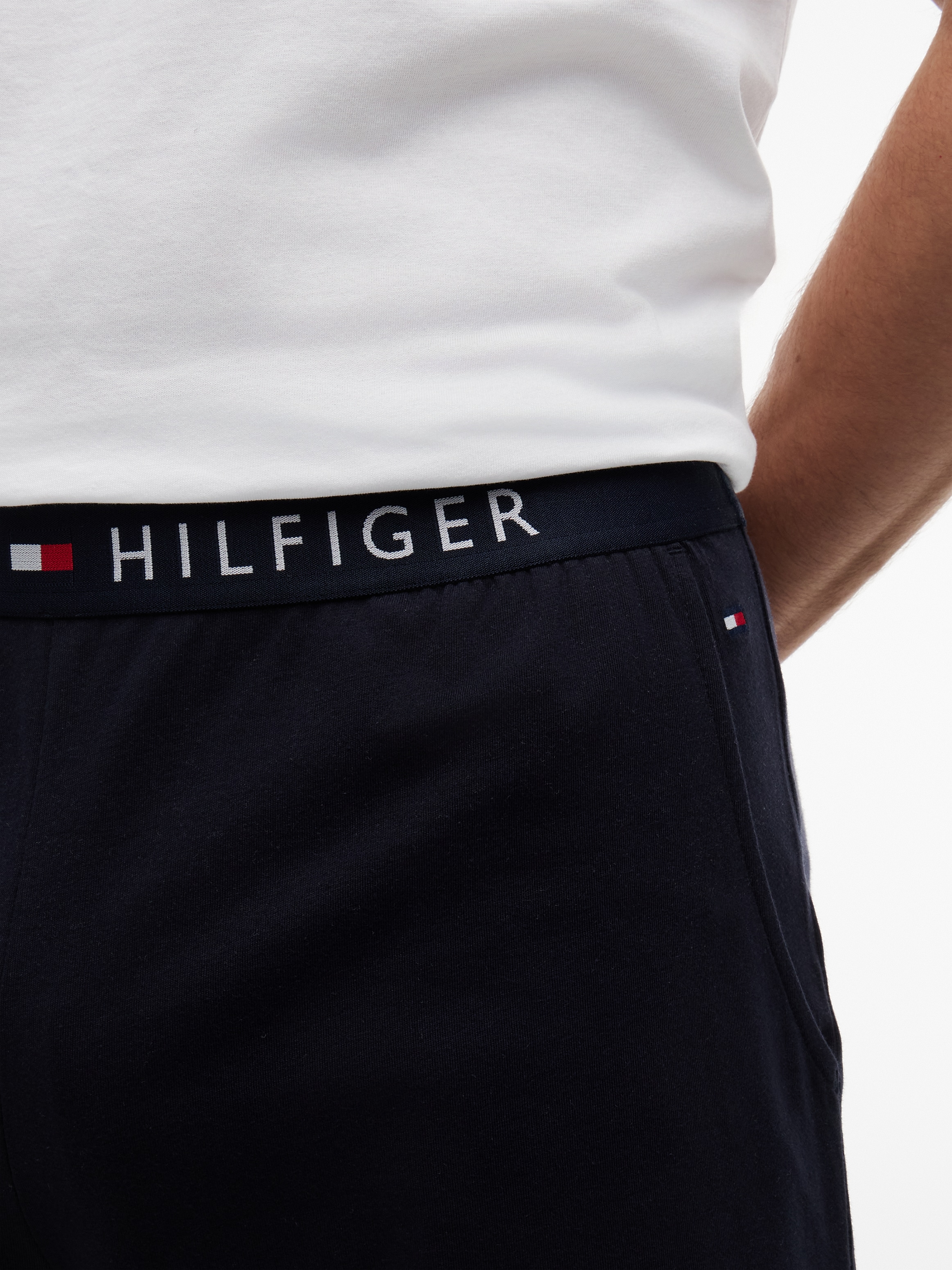 Tommy Hilfiger Underwear Short de nuit »JERSEY SHORT«  avec logo Tommy Hilfiger sur la ceinture