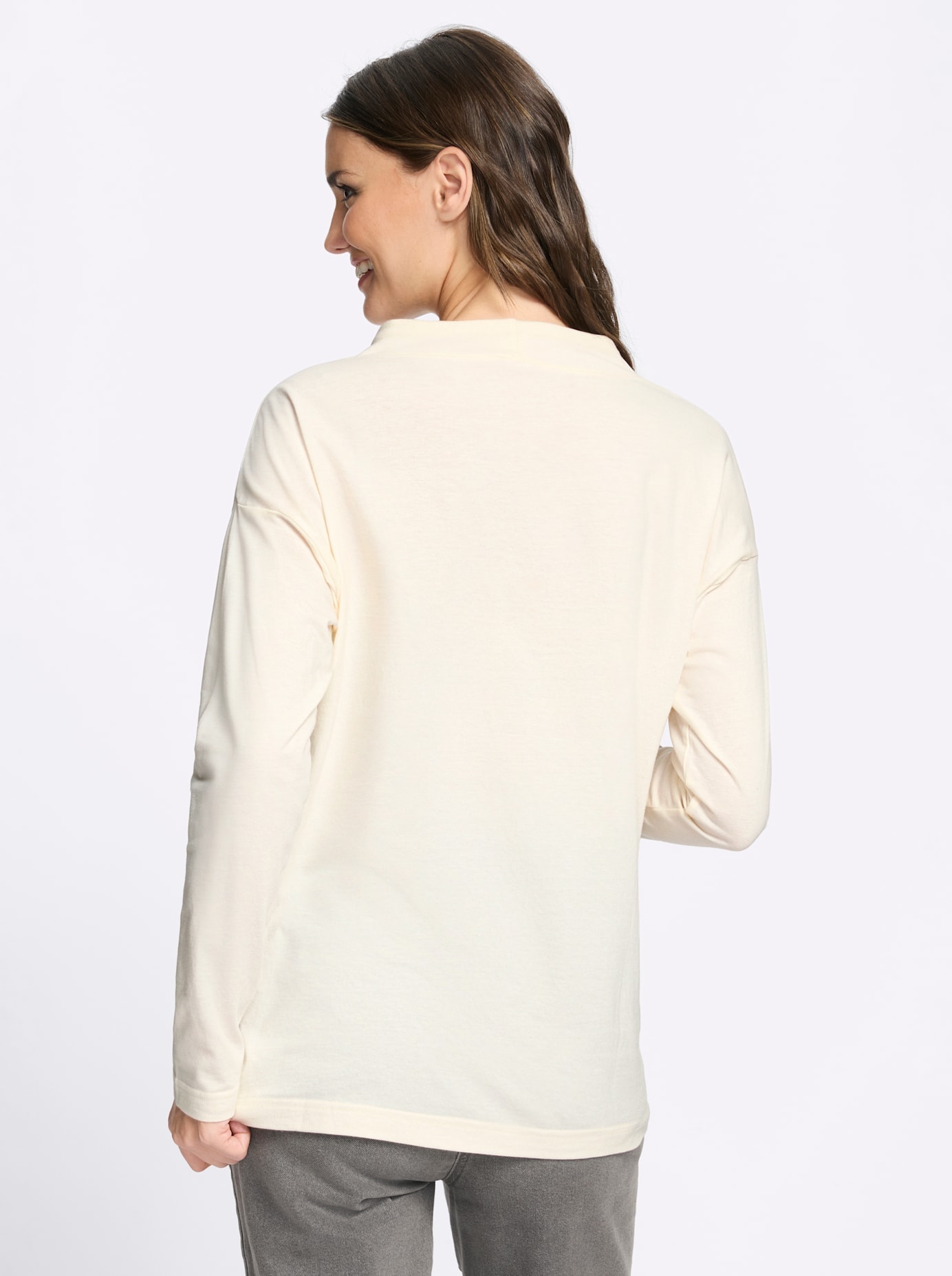 Classic Basics T-shirt à col montant »Stehkragen-Shirt« 1