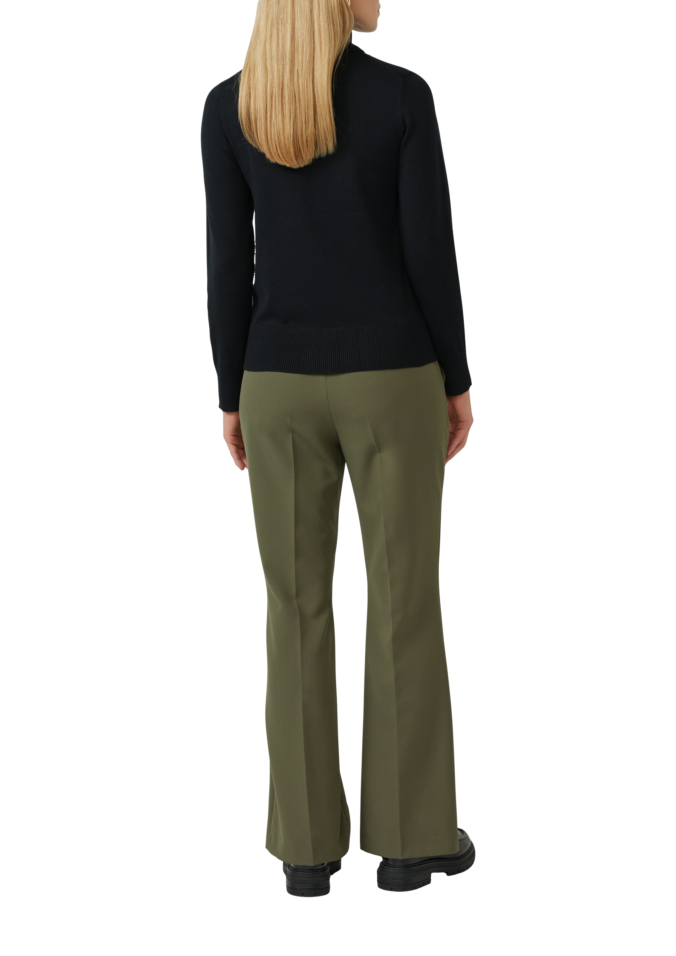 s.Oliver BLACK LABEL Strickpullover mit Rollkragen