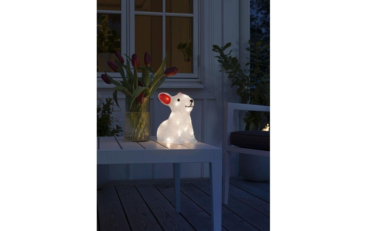 KONSTSMIDE LED Dekofigur »Kaninchen 22 c« Warmweiss