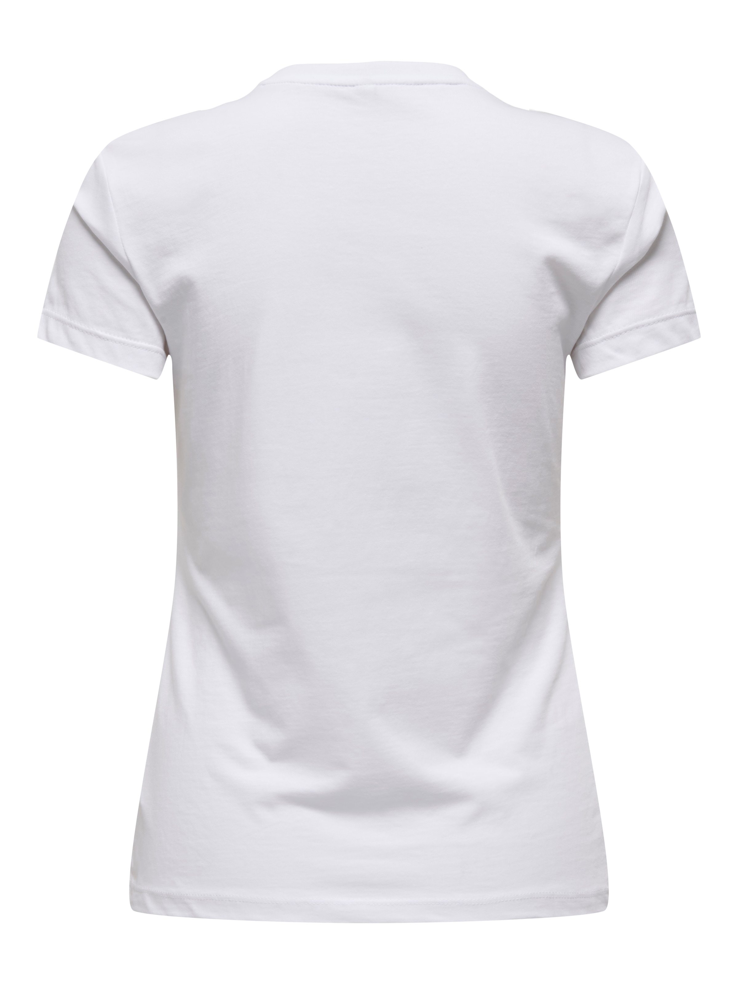 ONLY Kurzarmshirt »ONLVIBE LIFE S/S GLASSES TOP BOX JRS« Baumwolle, regular fit, Rundhals