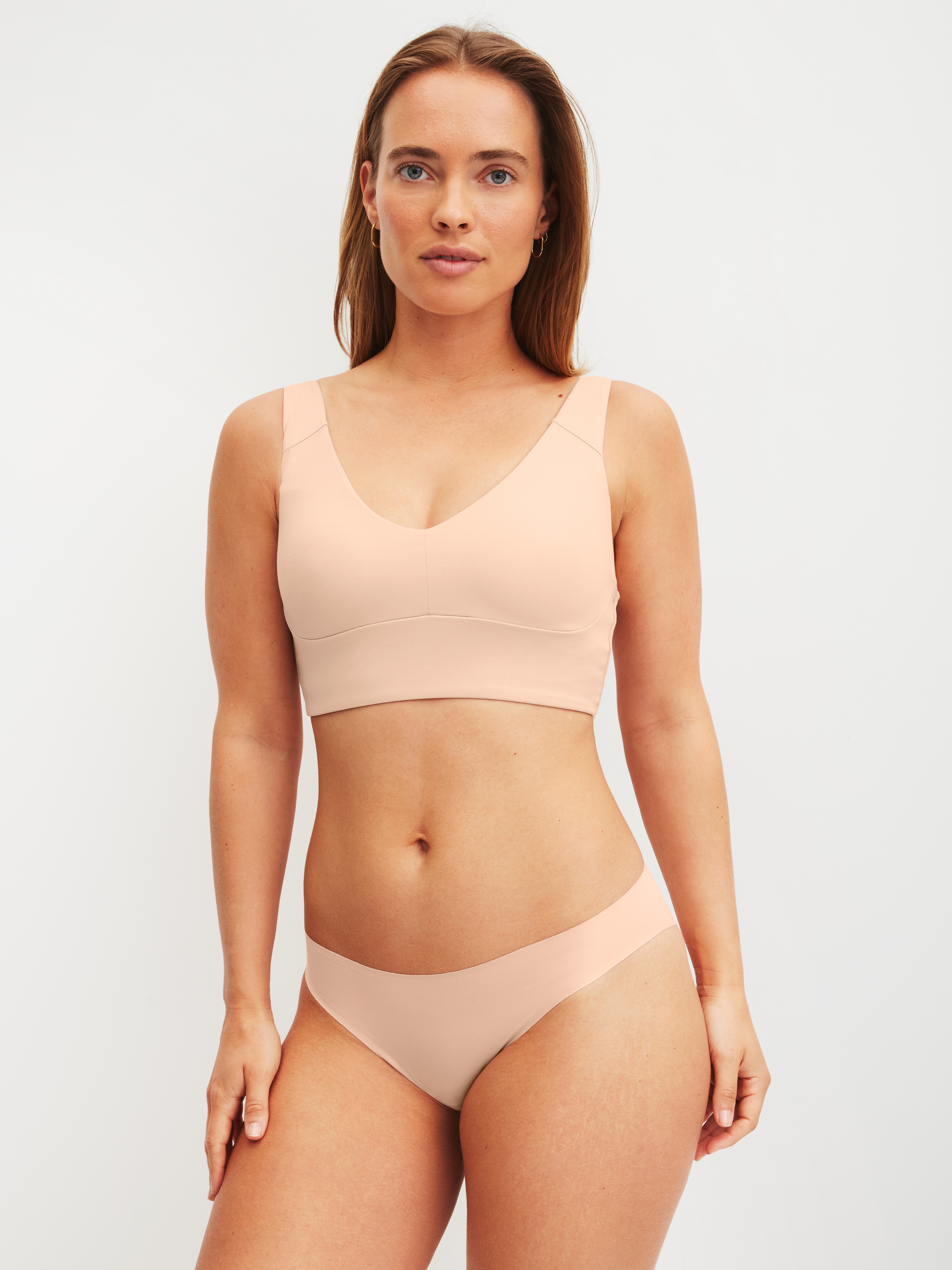 CALIDA Bustier »Natural Skin« en qualité Interlock douce, respirant, sans armature