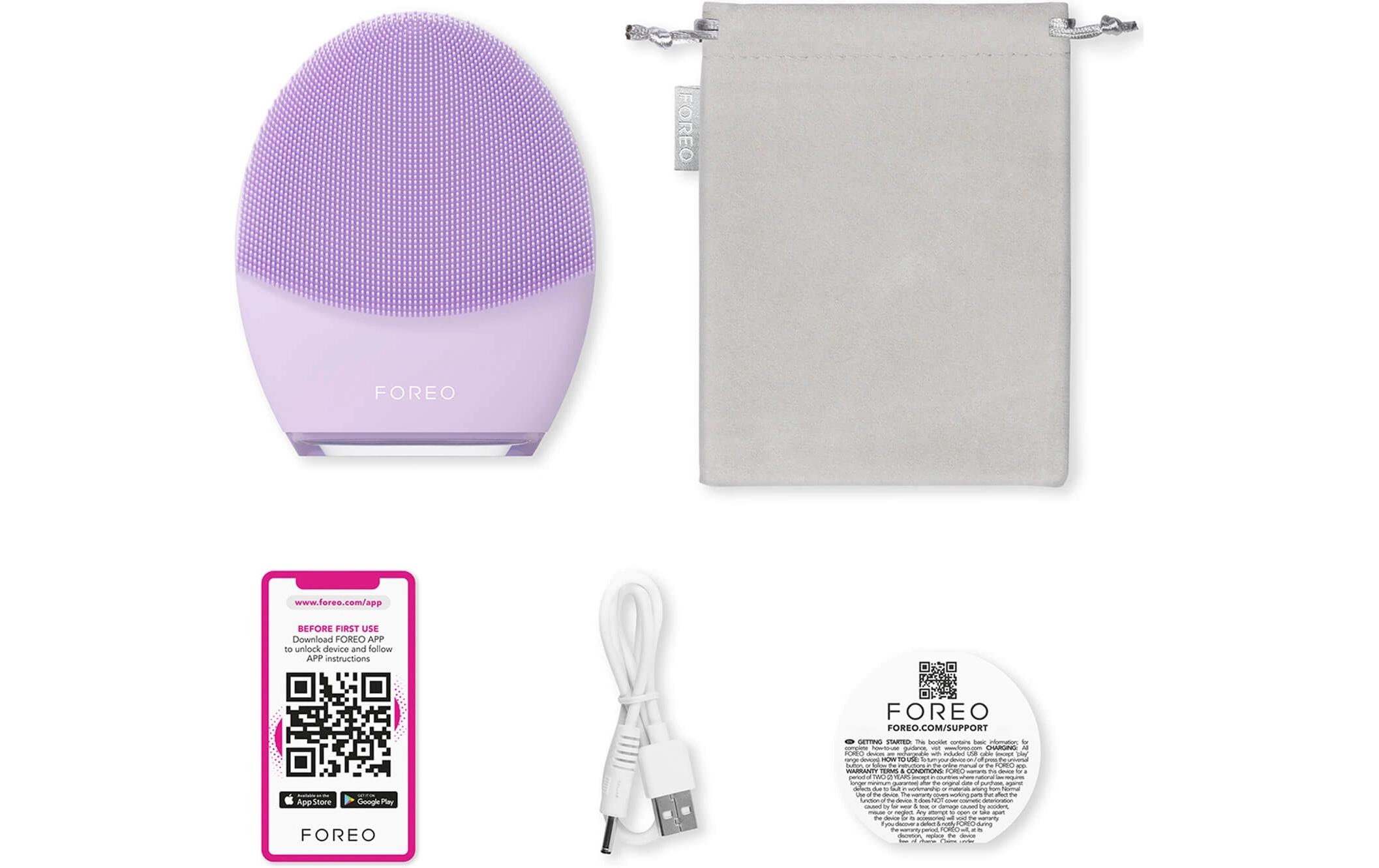 FOREO Elektrische Gesichtsreinigungsbürste »LUNA™ 4 sensitive skin«