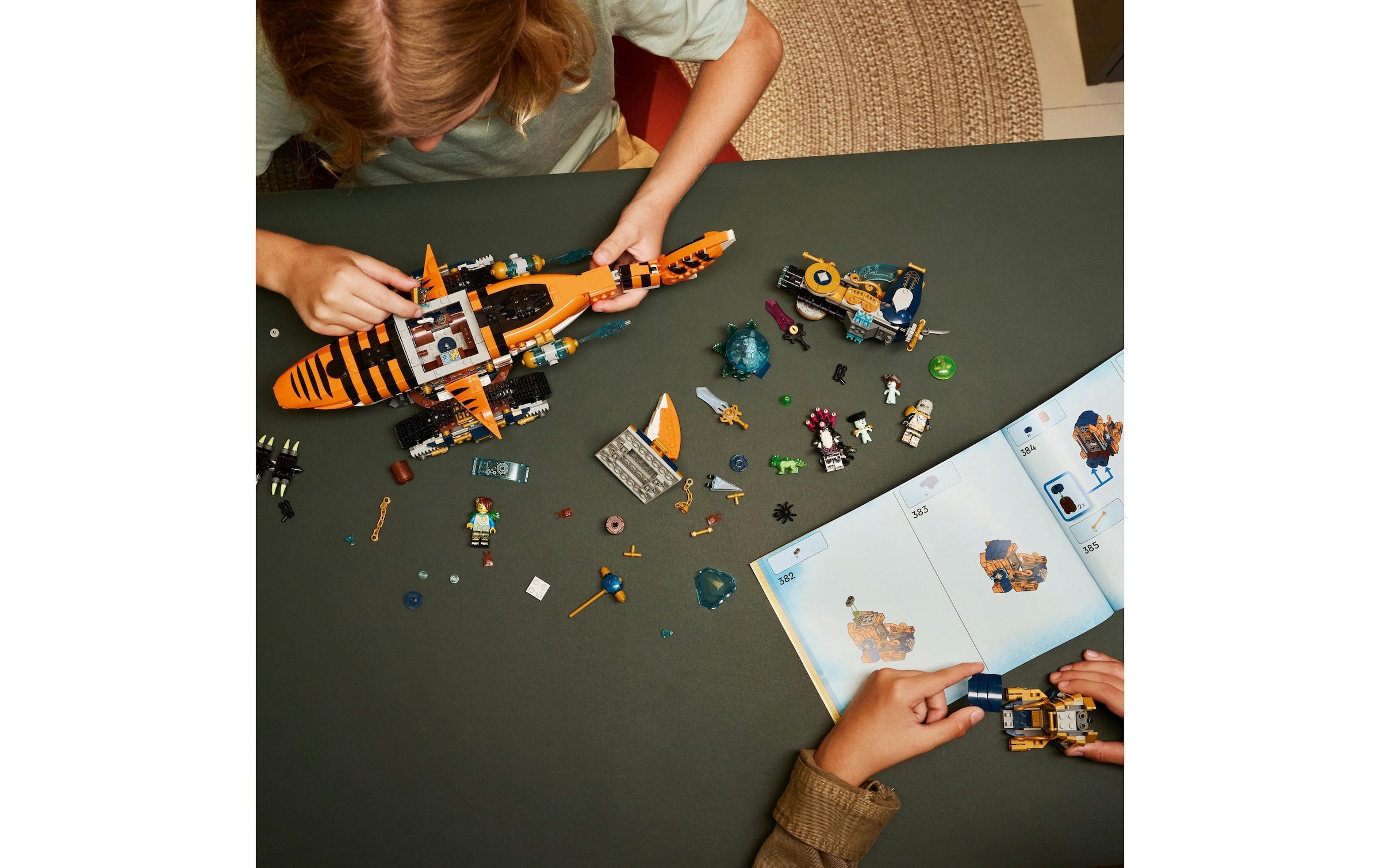 LEGO® Konstruktionsspielsteine »DreamZzz Tigerhai-Fahrzeug 71515«