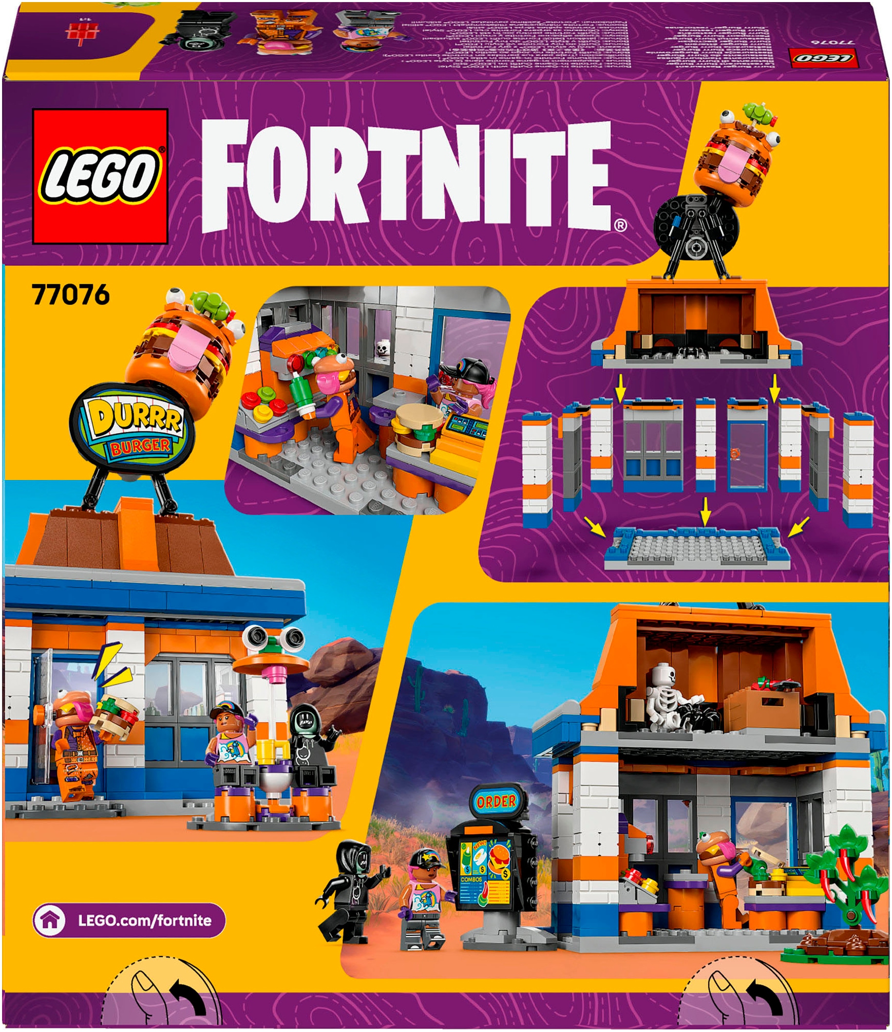 LEGO® Pions de construction »Durrr Burger Restaurant (77076), LEGO Fortnite« Made in Europe