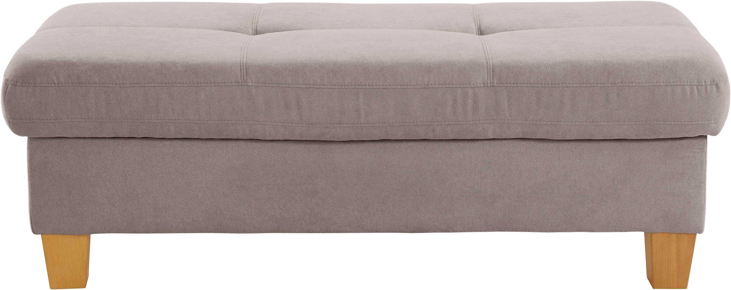 exxpo - sofa fashion Tabouret »Enya Bankhocker mit Staufach unter der Sitzfläche« schöne Detailverarbeitung