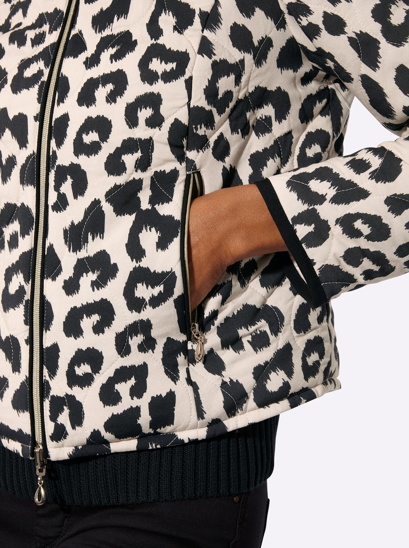 creation L Veste longue ohne Kapuze