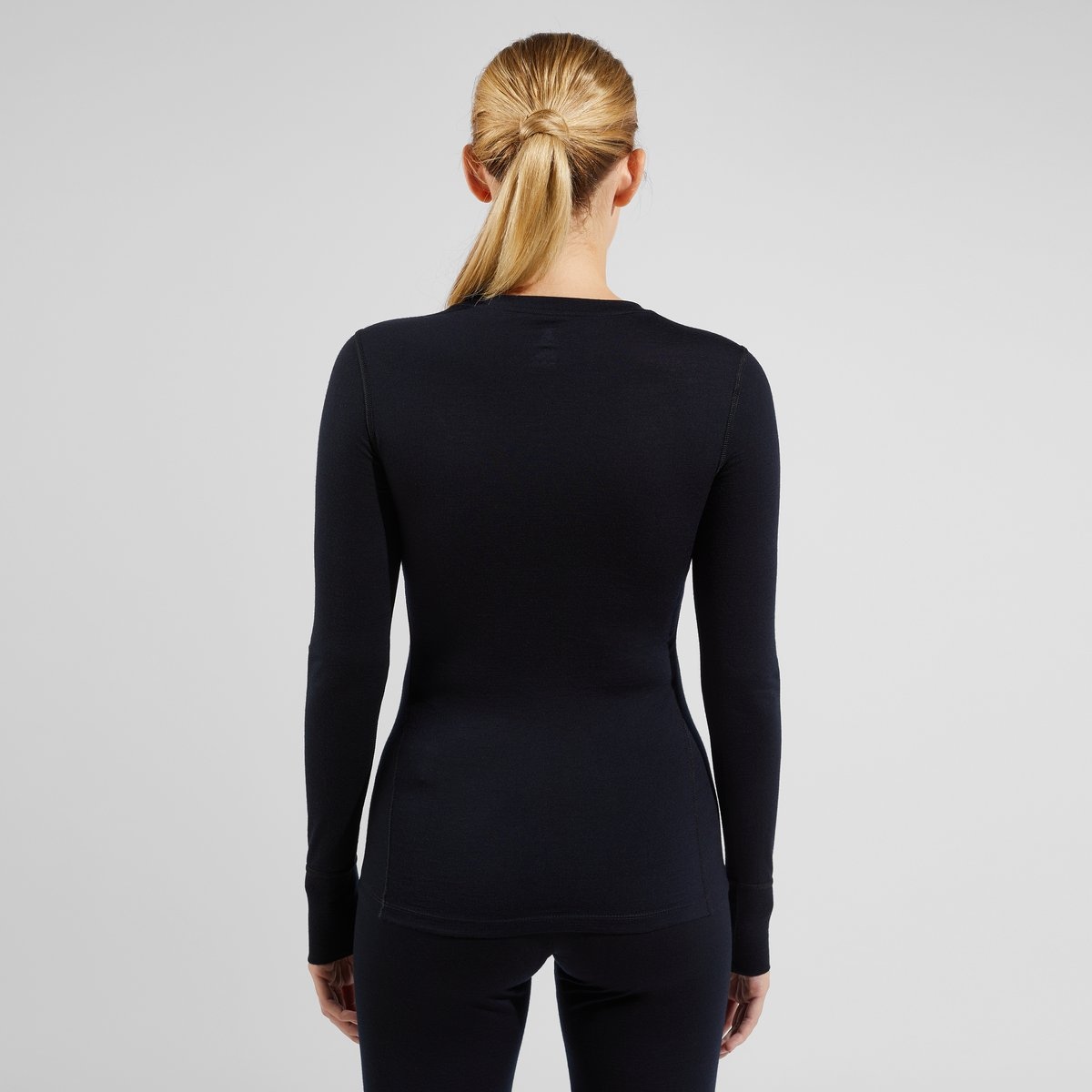 Odlo T-shirt fonctionnel »BL TOP crew neck l/s-MERINO 200« manches courtes, col rond, séchage rapide, respirant