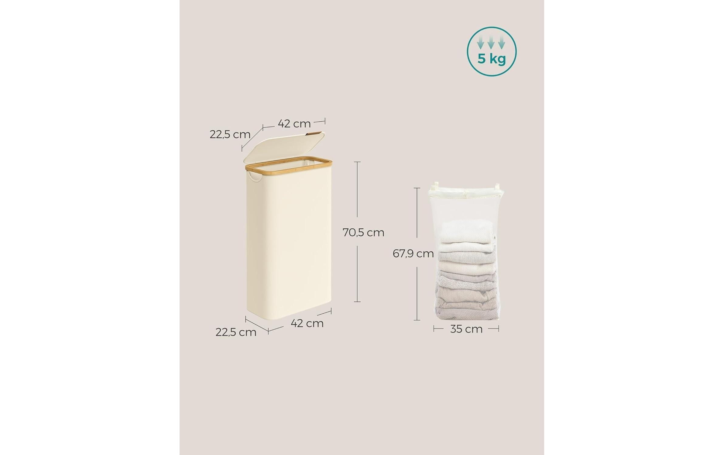 SONGMICS Wäschekorb »65 l«