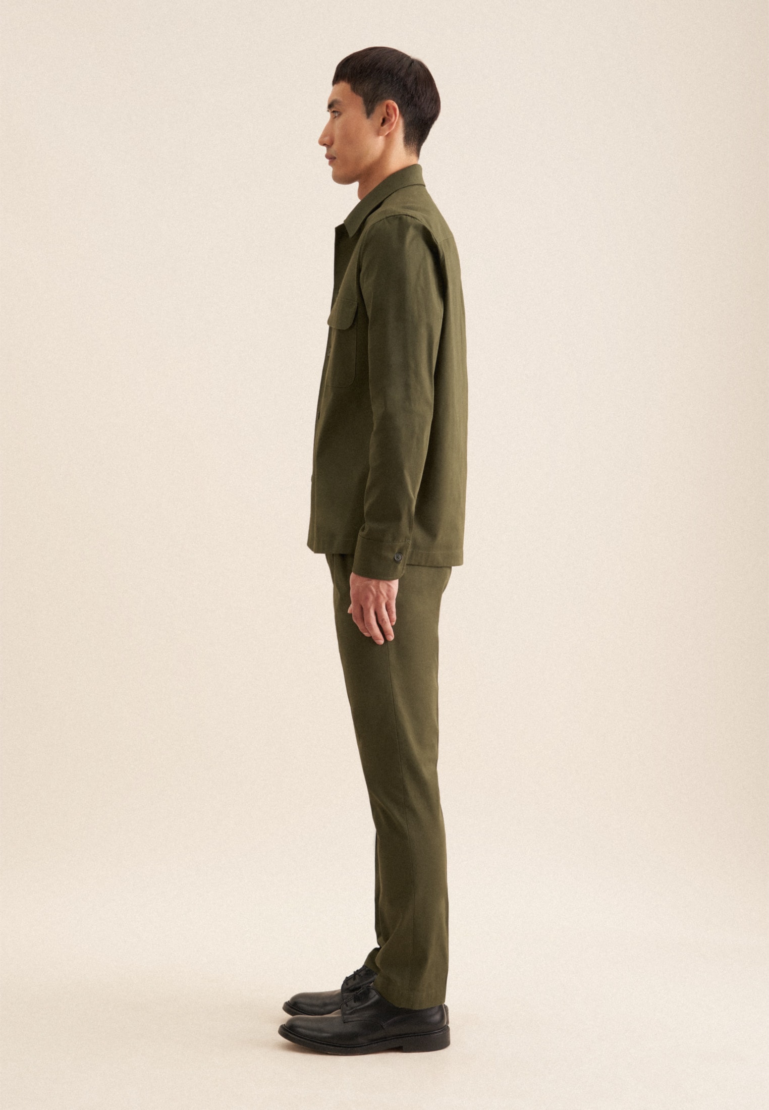 seidensticker Langarmhemd »Regular« 1/1 Kragen Uni