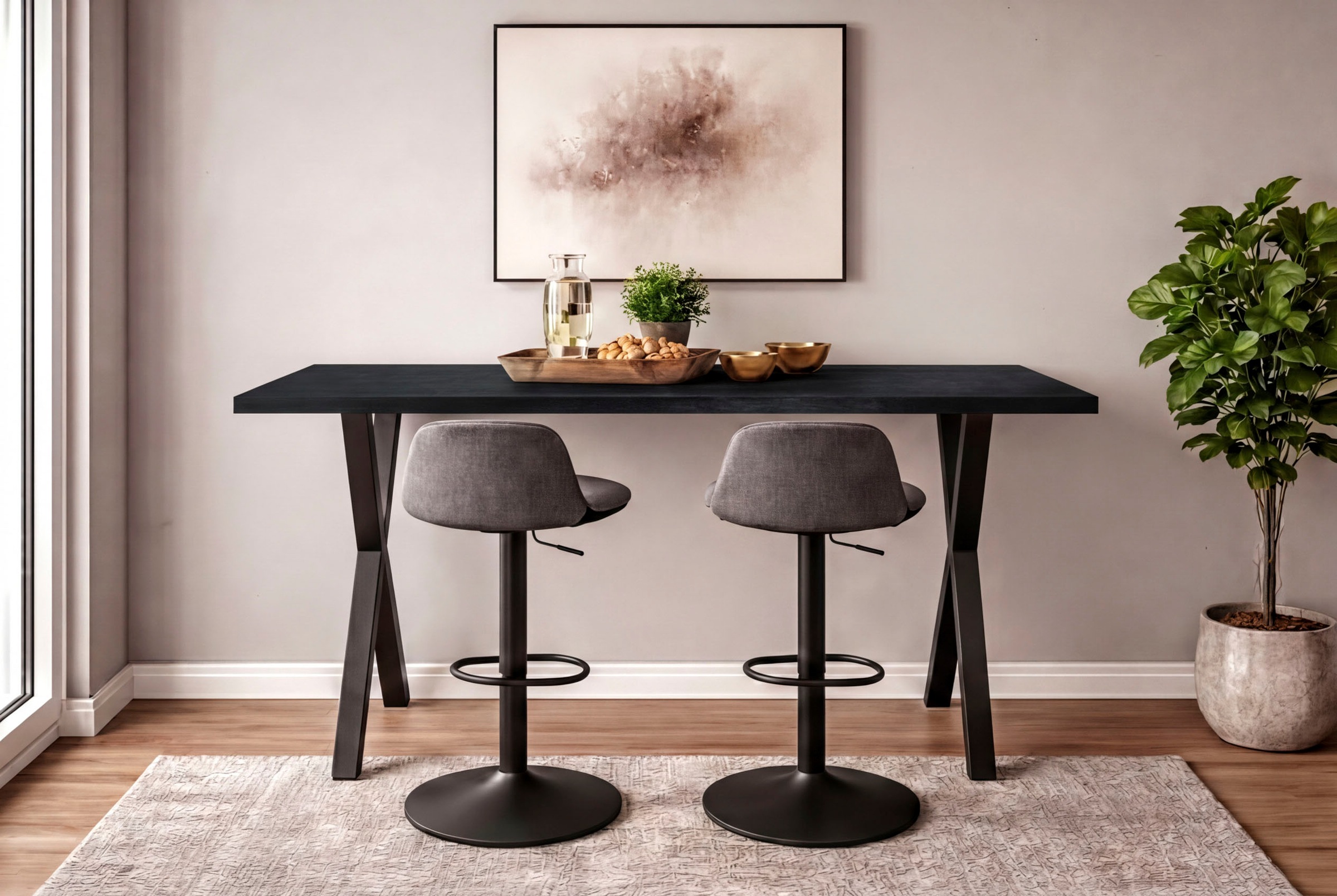 Mäusbacher Tresentisch »Bartresentisch Metall« Bartresentisch Metallgestell, Höhe 109 cm