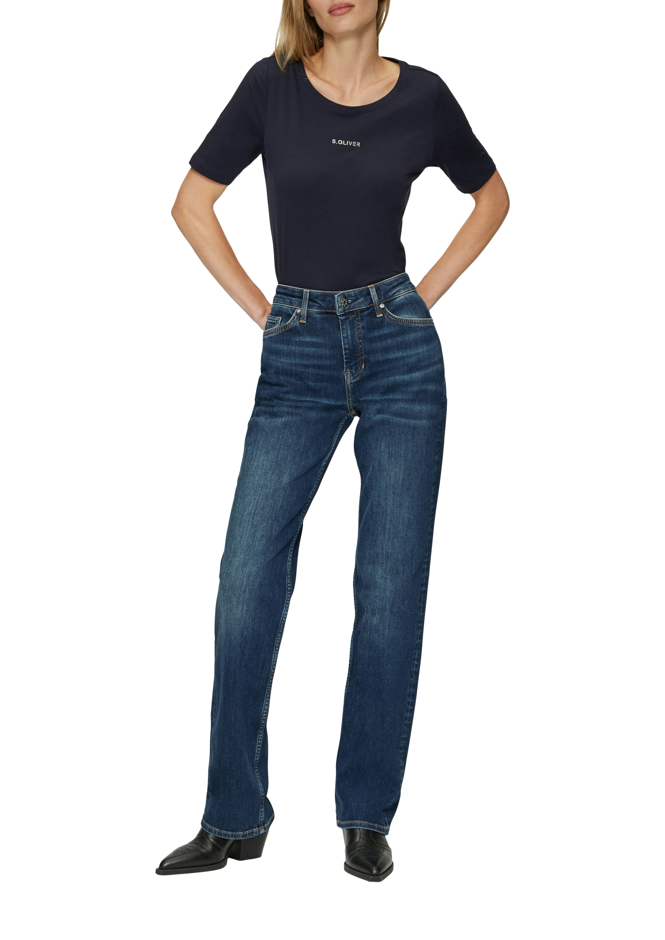 s.Oliver Straight-Jeans »KAROLIN« im Five-Pocket Style