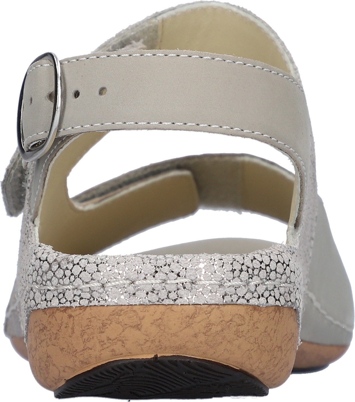 Waldläufer Sandale »HELIETT«  chaussure d'été, chaussure à scratch, talon compensé, largeur confort H (= très large)