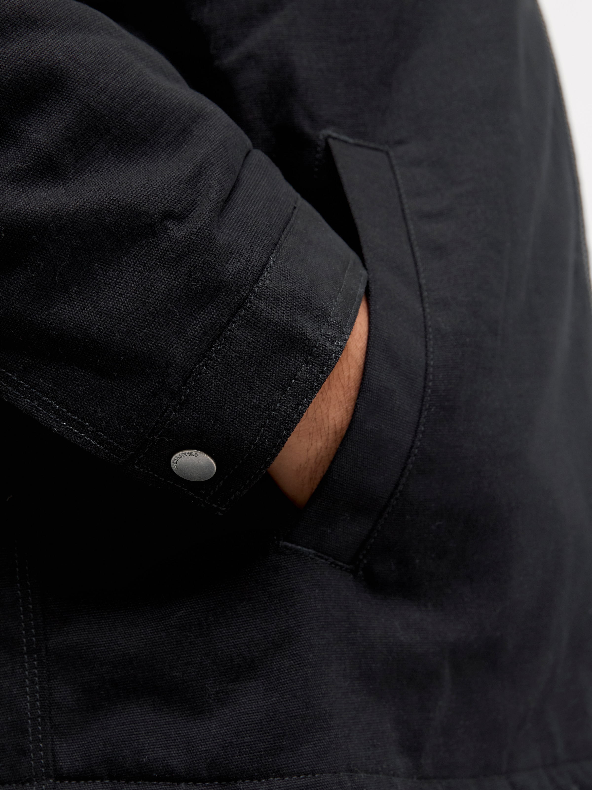 Jack & Jones PlusSize Outdoorjacke »JJEDOVER WORKER JACKET SN PLS« ohne Kapuze