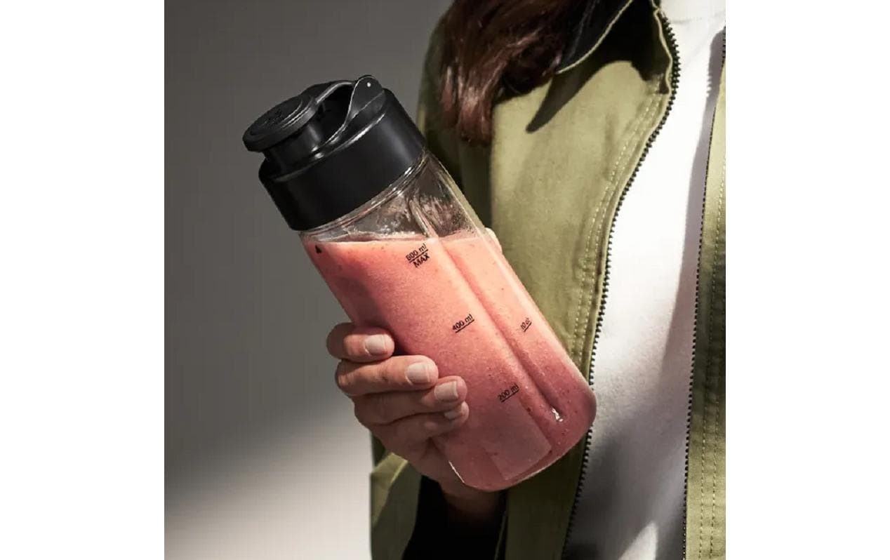 WMF Machine à smoothie »Mix & Go Touch« 500 W recyceltes Material, auslaufsichere Trinkflasche, Einhandbedienung