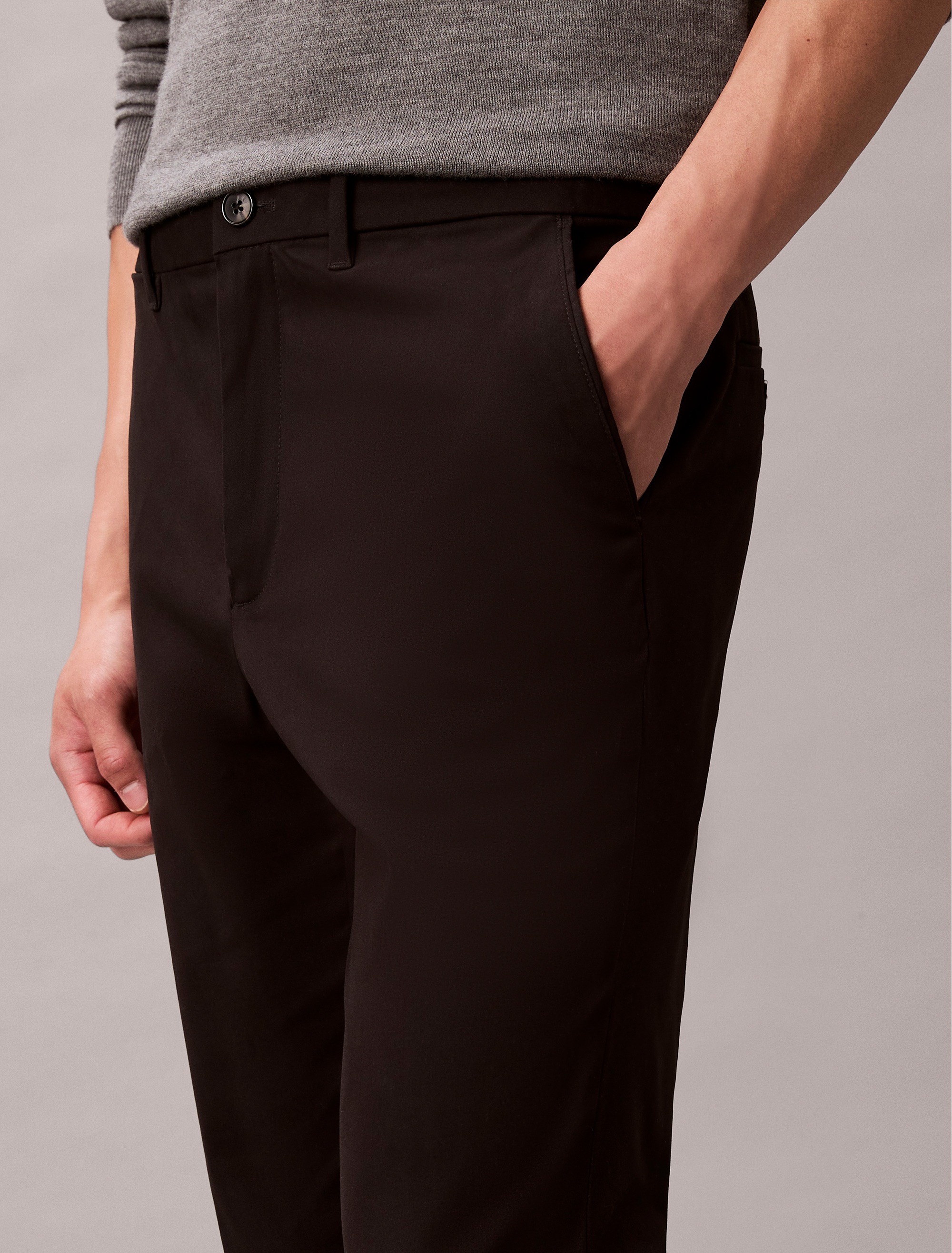 Calvin Klein Chinos »SLIM SATEEN CHINO TROUSER«  slim fit