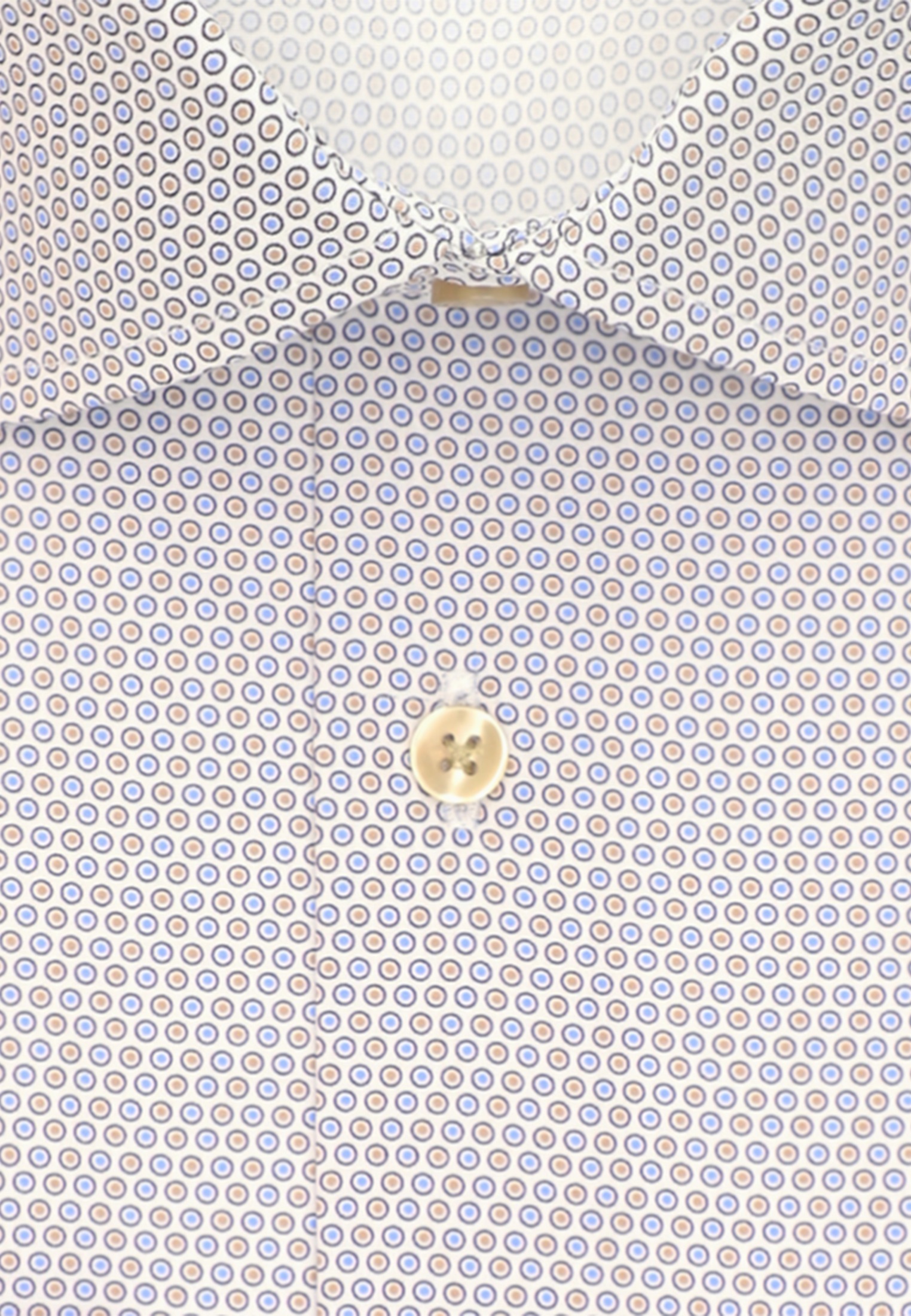 seidensticker Businesshemd »Shaped« Shaped 1/1 Kentkragen Druck