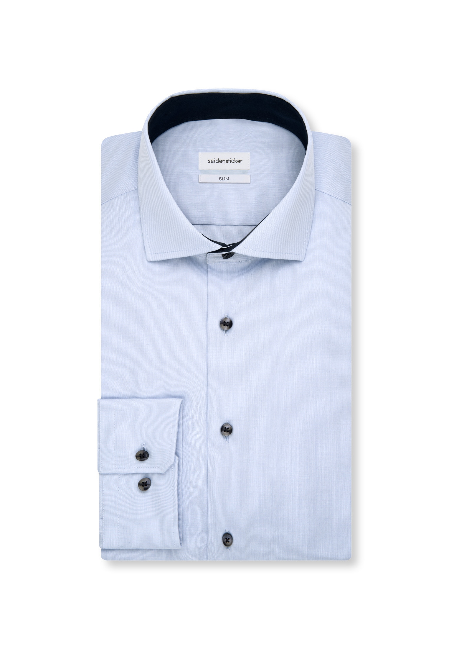 seidensticker Chemise d'affaires »Schwarze Rose« Slim 1/1 Kentkragen