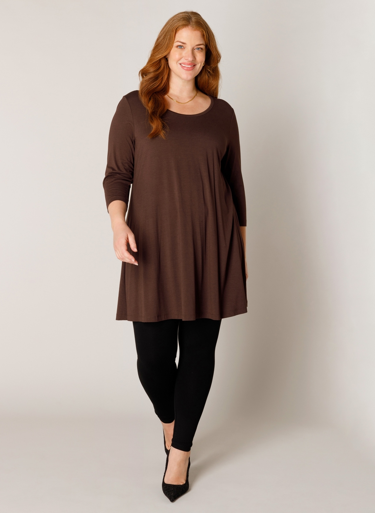 Base Level Curvy T-shirt tunique »Aria« grandes tailles