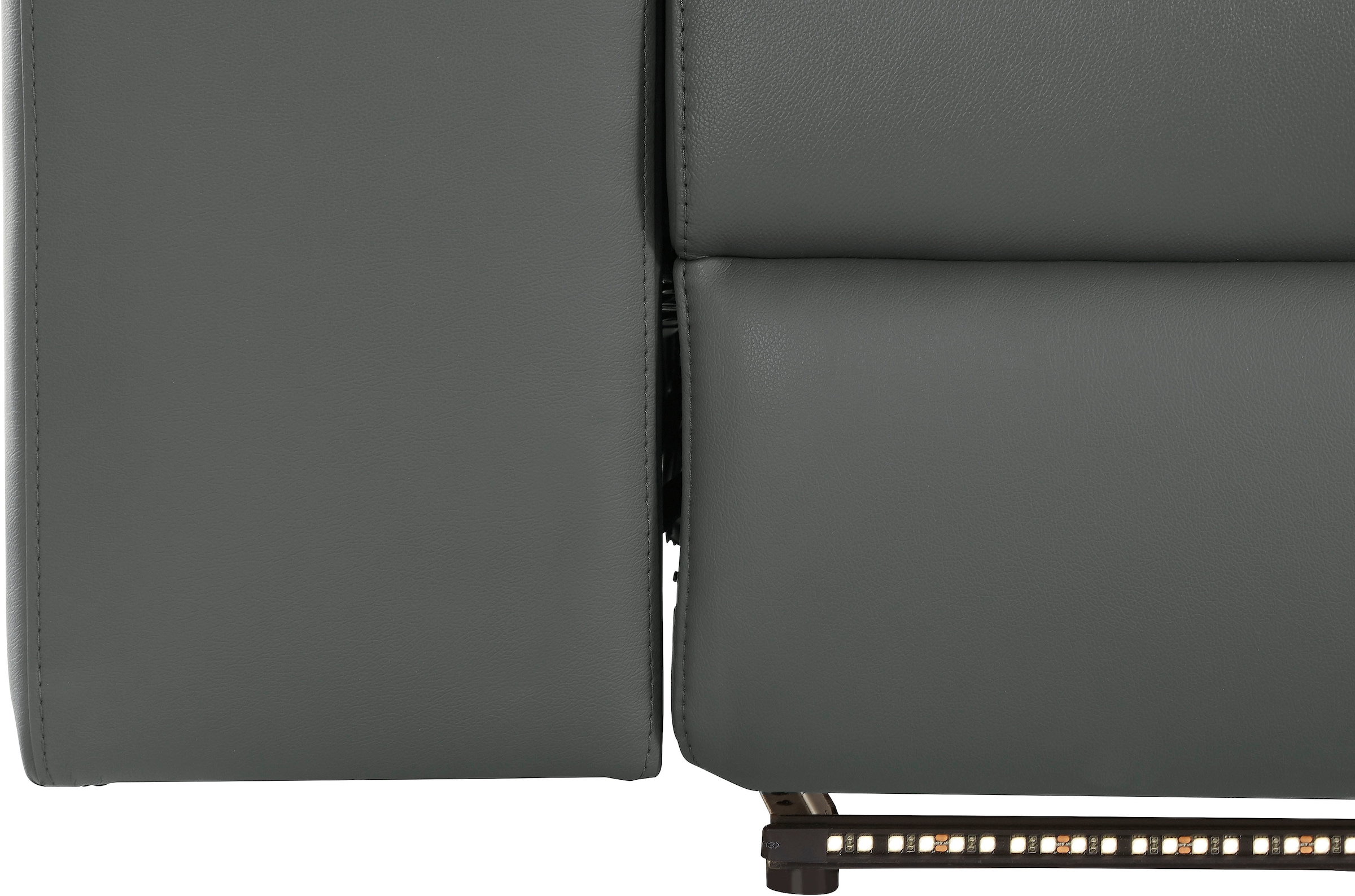 Home affaire 2-places »Kilado« mit Relaxfunktion, verstellbarer Armlehne, Kopfteilverstellung