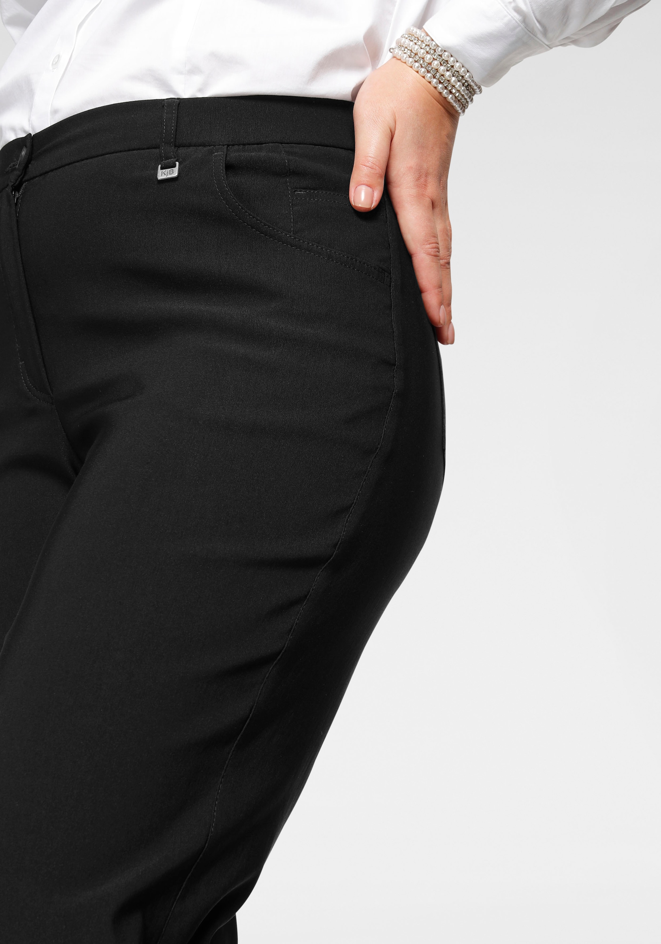 KjBRAND Stretch-Hose »Babsie Bengaline: Bequemer Oberschenkel«  aus Stretch-Material