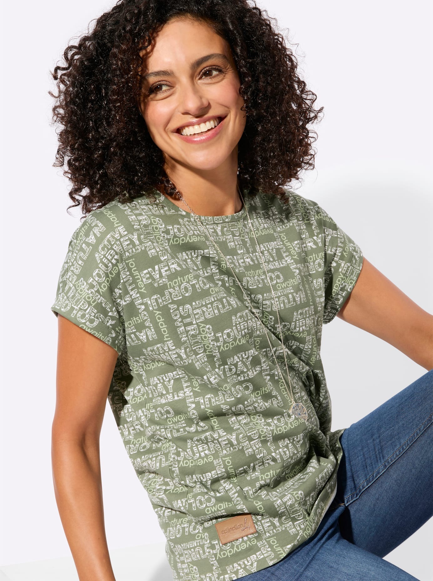 Casual Looks Print-Shirt »Druck-Shirt« 1 tlg.