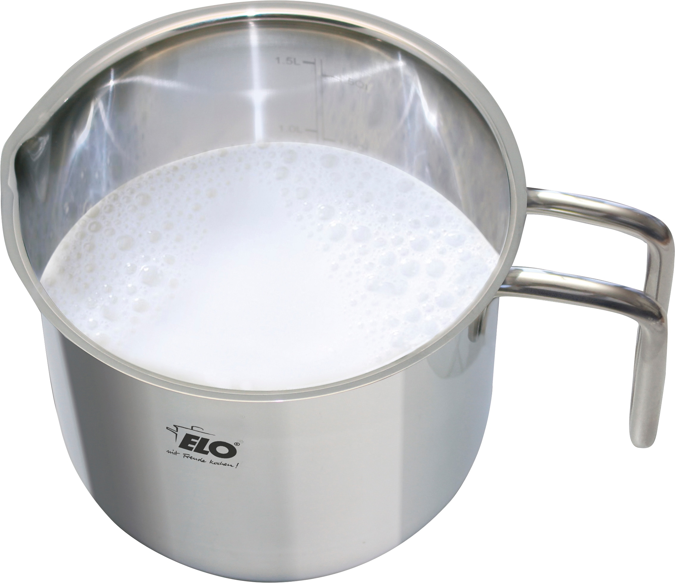 Elo Basic Pot à lait »Citrin« 1 tlg. Acier inoxydable