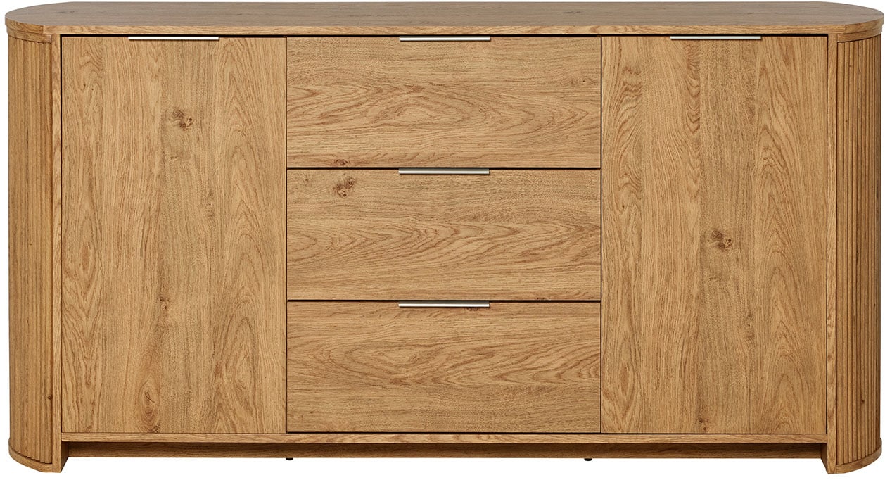 Jahnke TV-Board »MOON TV 175« 1 Stk. tlg. Sideboard, 2 Türen & 3 Schubladen, abgerundet, Breite ca. 160 cm