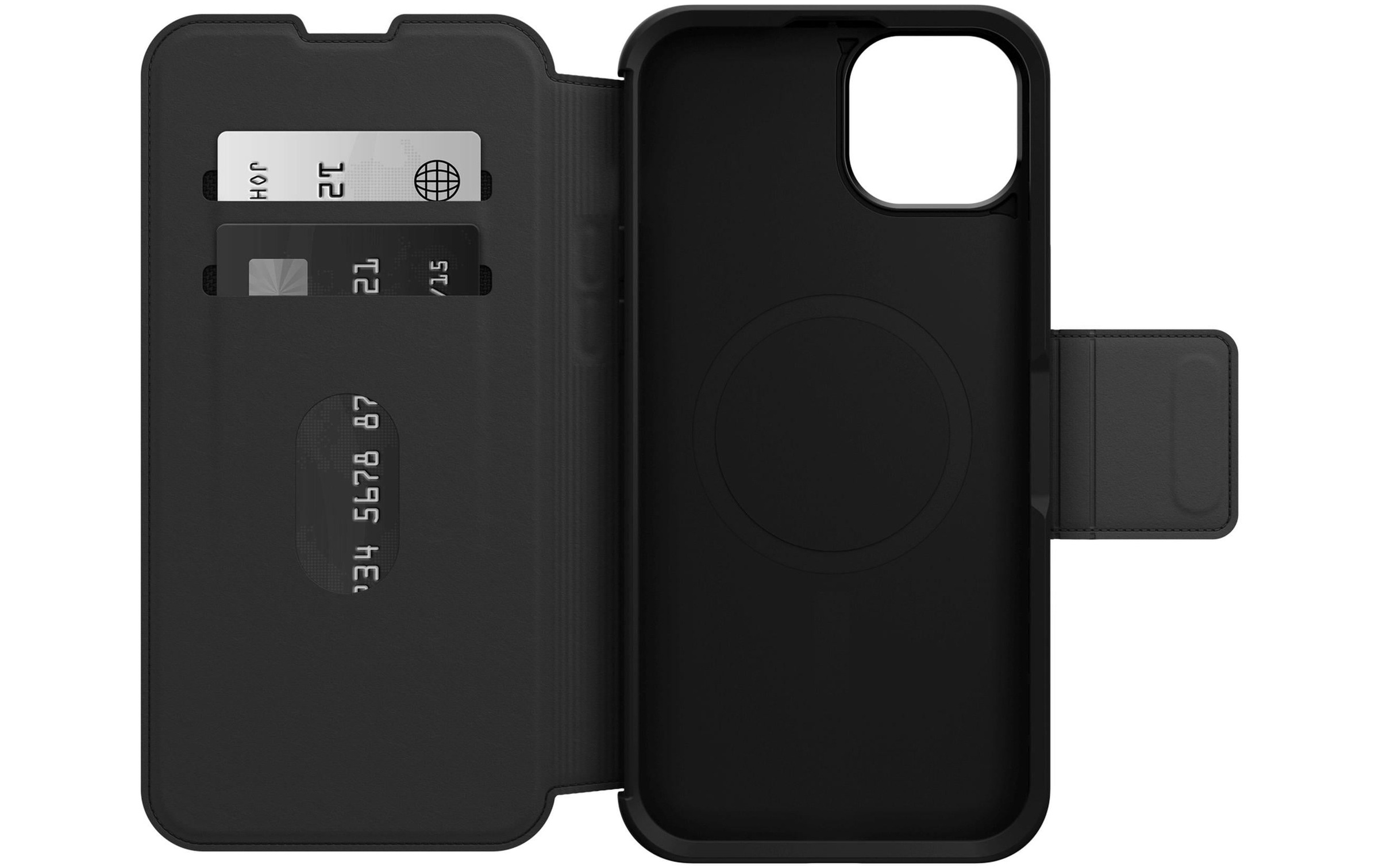 Otterbox Handyhülle »Strada iPhone 15 Plus Schwarz« 17,02 cm (6,7 Zoll)