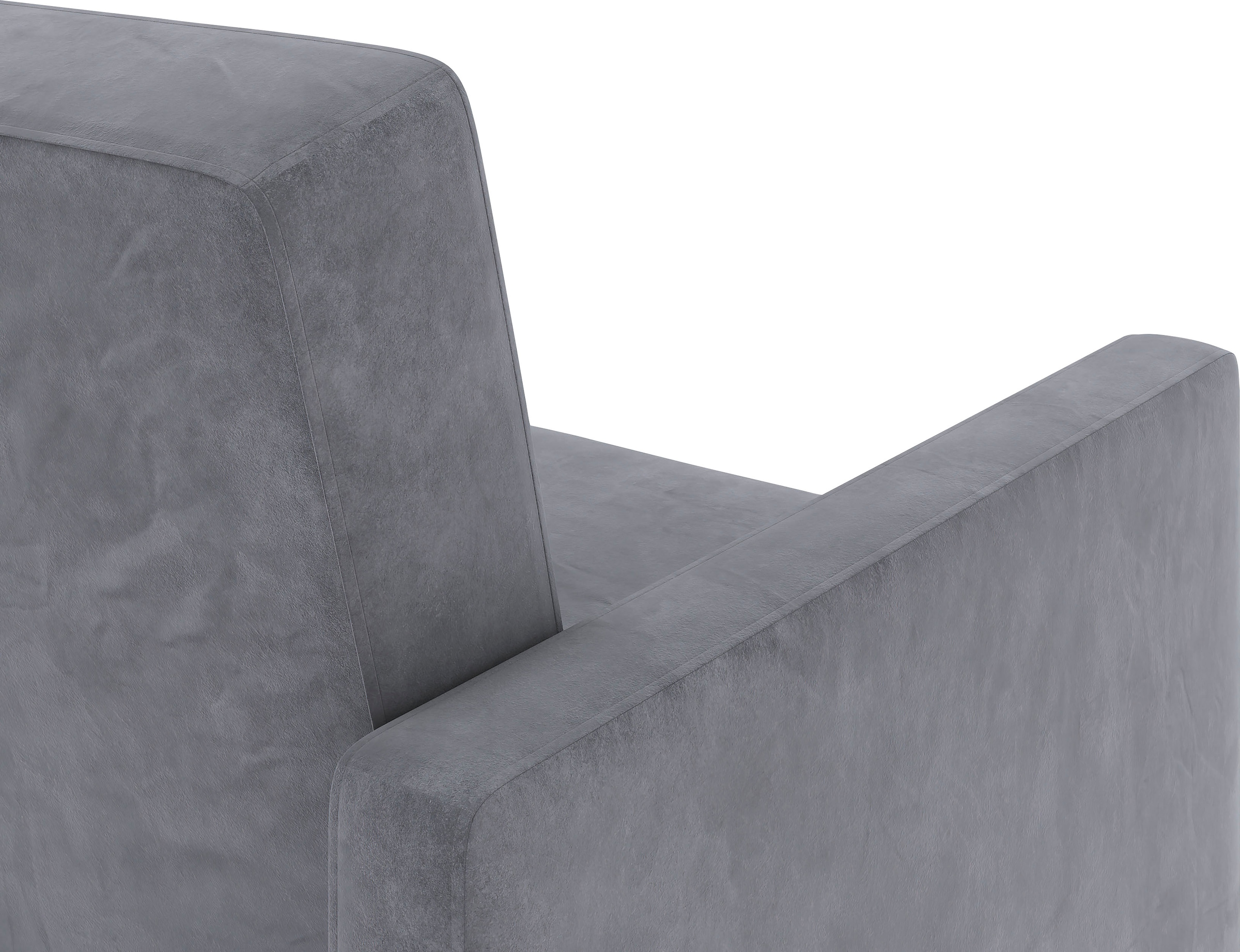 Dorel Home Ecksofa »Lilly, L-Form,« mit Bett-Funktion, Recamiere beidseitig montierbar, Sitzhöhe 43 cm