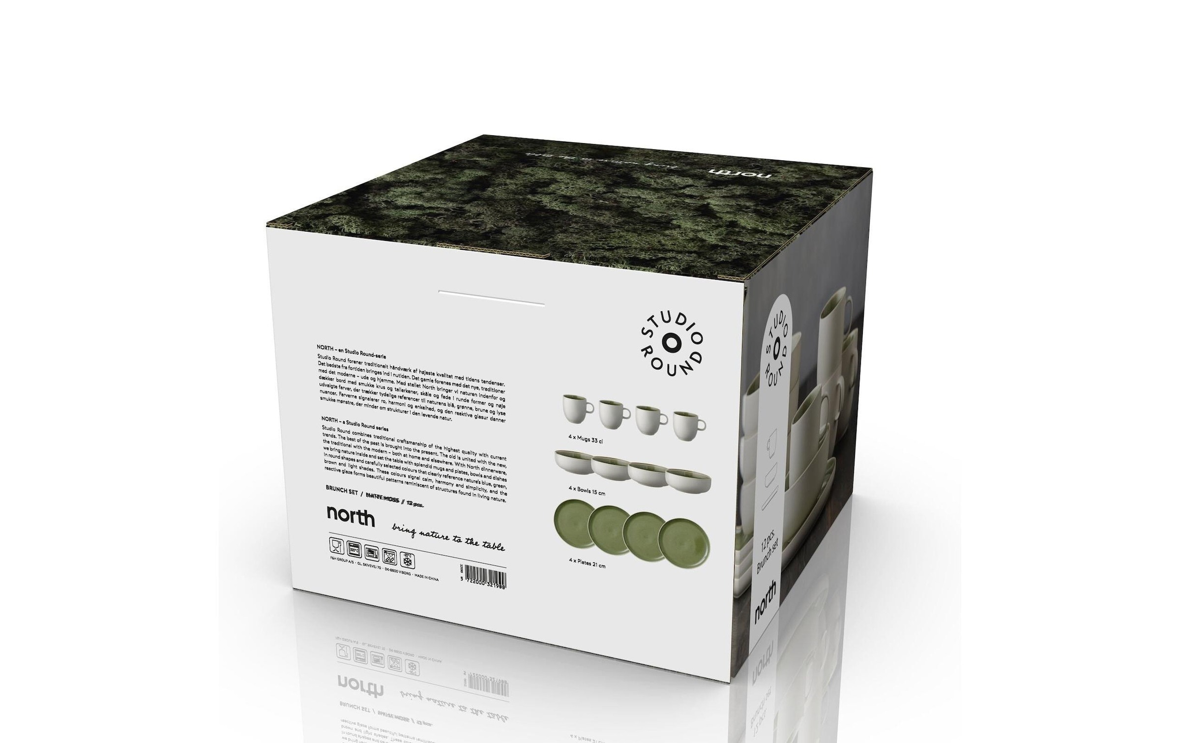   Set de vaisselle »Studio Round North 12-teilig«