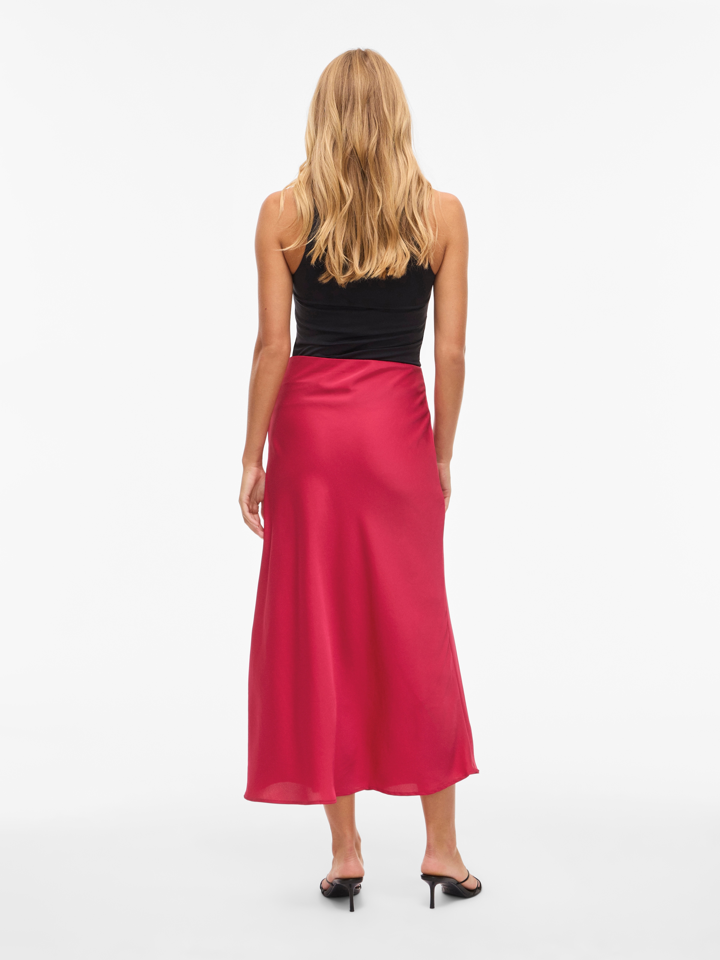 Vila Maxi jupe »VIELLETTE HW LONG SKIRT - NOOS« fibre synthétique
